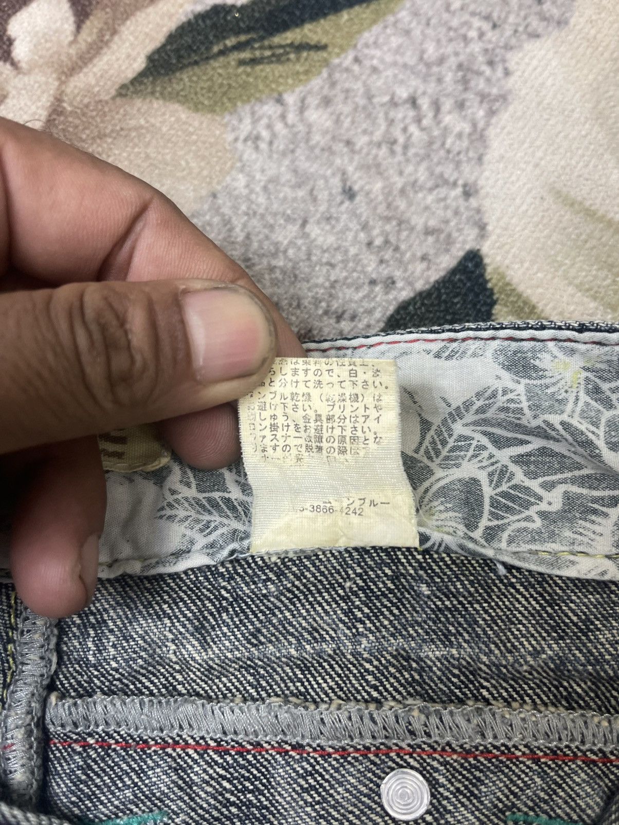 Japanese Brand Vintage Blue Moon Blue Jeans Streetwear Size US 29 - 17 Thumbnail