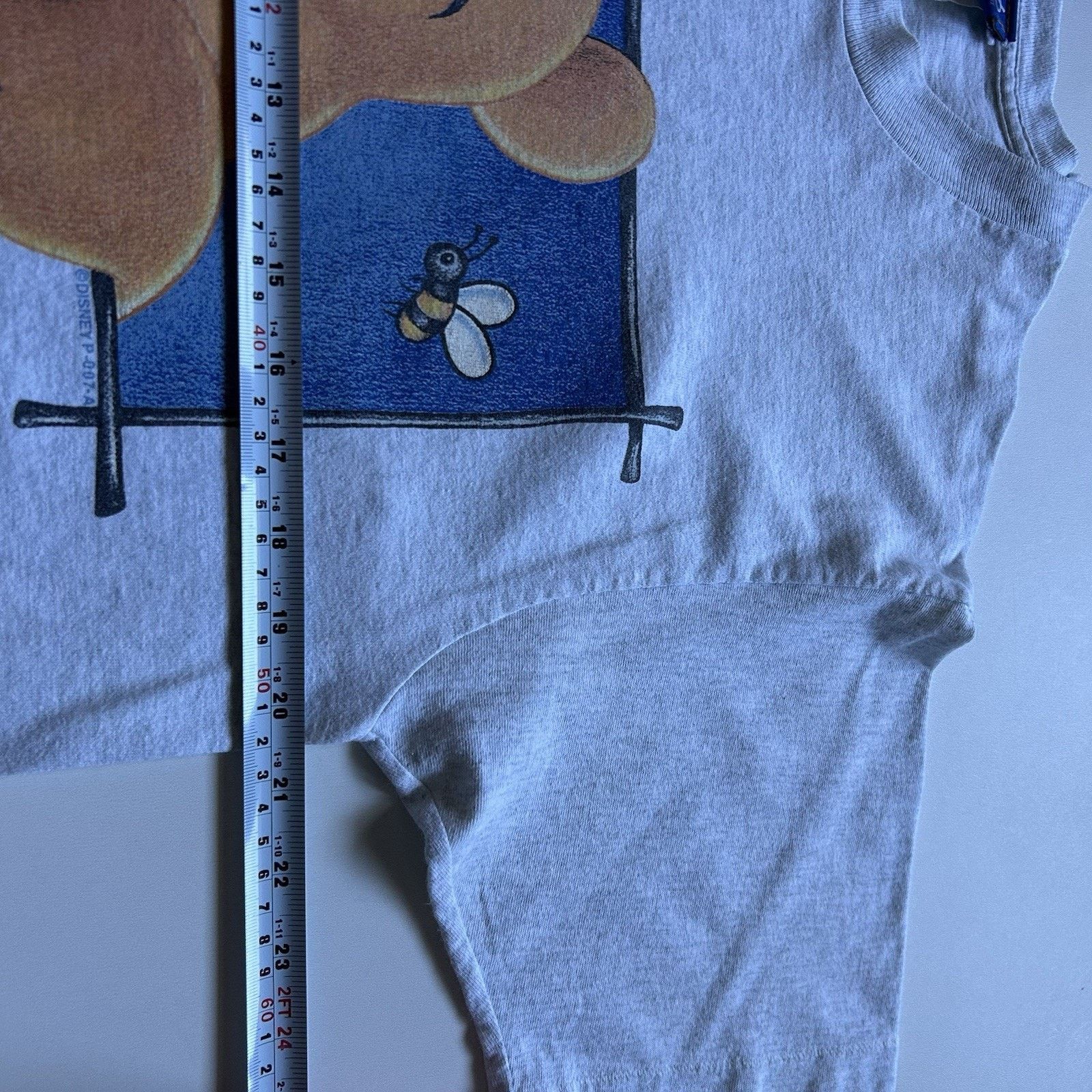Disney Vintage Winnie The Pooh T Shirt Large 90s Disney Made In USA Size US L / EU 52-54 / 3 - 5 Thumbnail