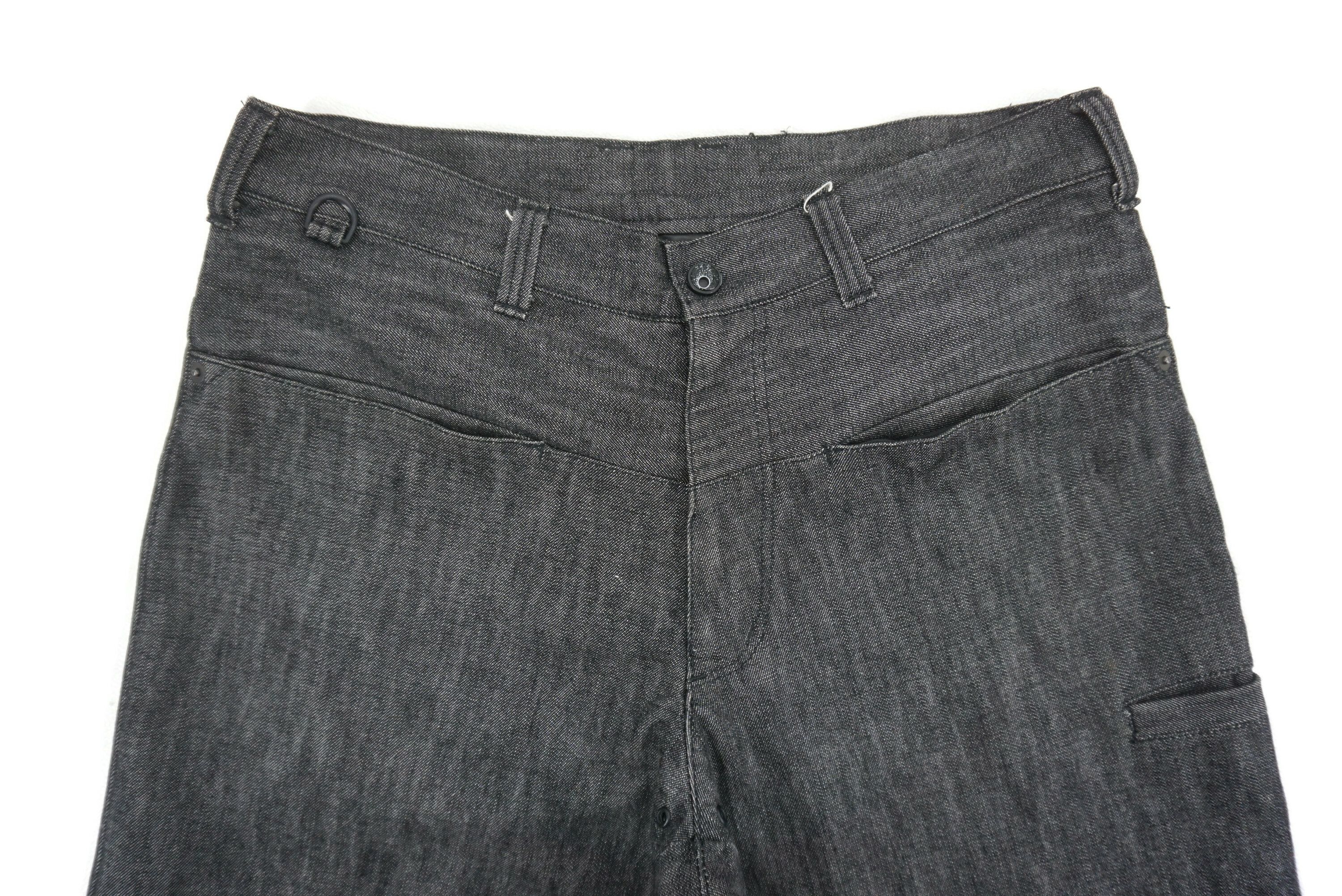 Japanese Brand Cycle Jeans fit W32xL31 Patchwork Buckle Waist Cargo Size US 30 / EU 46 - 6 Thumbnail