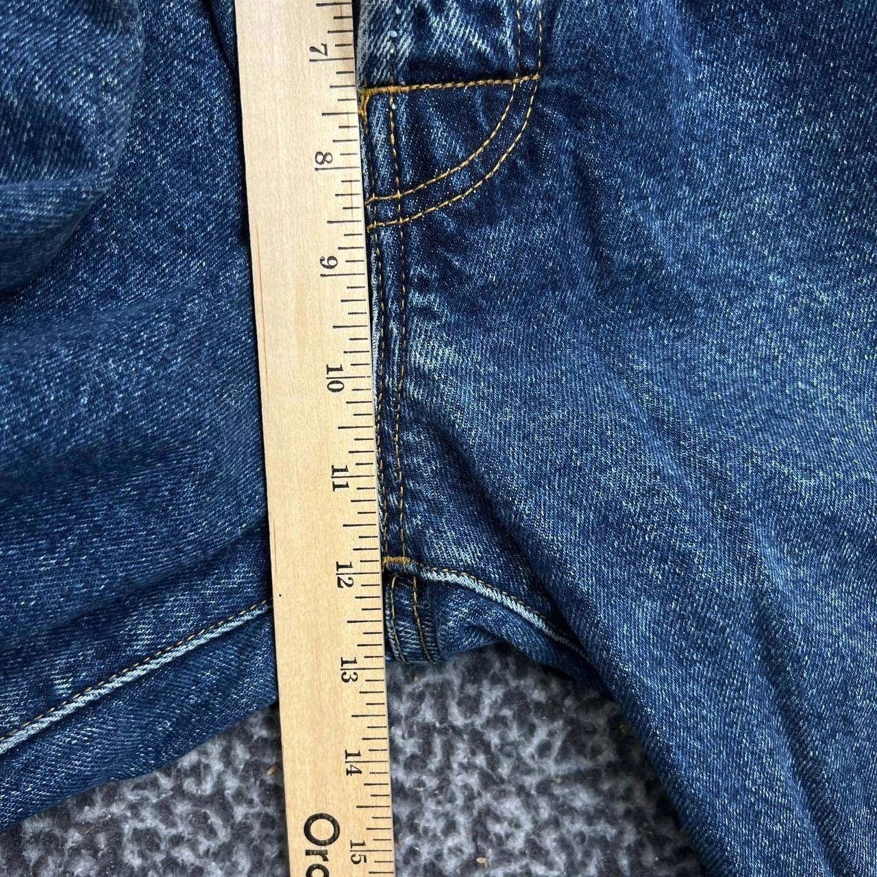 Esprit Esprit Jeans Women 28x30 Buckle Back Denim Straight Cotton Size 28" / US 6 / IT 42 - 3 Thumbnail