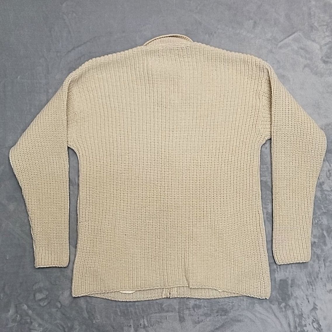 Pendleton VTG Pendleton Sweater Cardigan Men M Cream 100% Virgin Wool Zip Made in USA Wool Neck Collared Knit All Seasons USA Vintage Mens Size US M / EU 48-50 / 2 - 5 Thumbnail