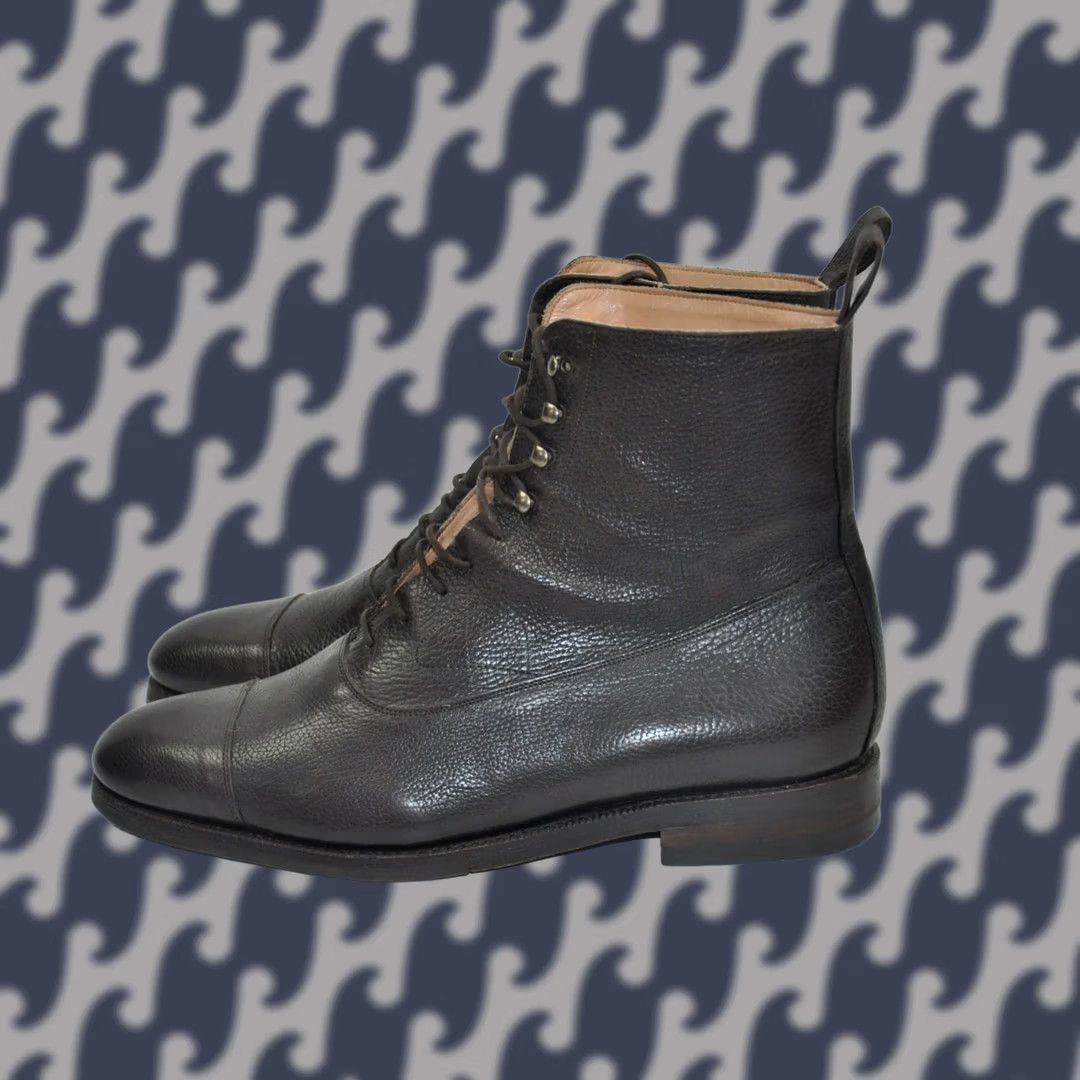 Meermin Meermin Mallorca Men's Boots Black Calf US 9.5 UK 8.5 size Size US 10 / EU 43 - 1 Thumbnail