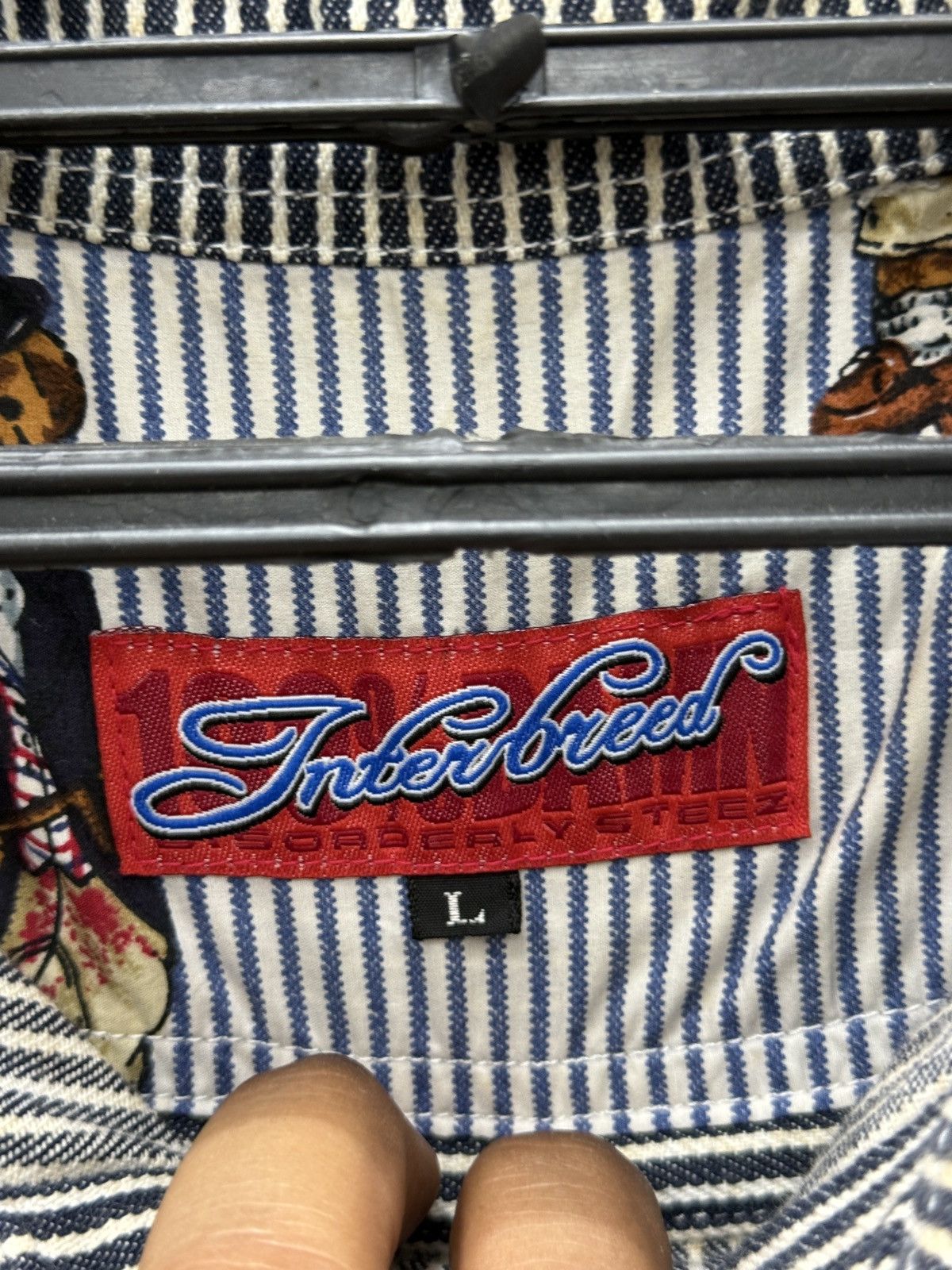 Japanese Brand 🔥🔥🔥ARCHIVE INTERBREED HICKORY SHIRTS PULLOVER Size US M / EU 48-50 / 2 - 4 Thumbnail