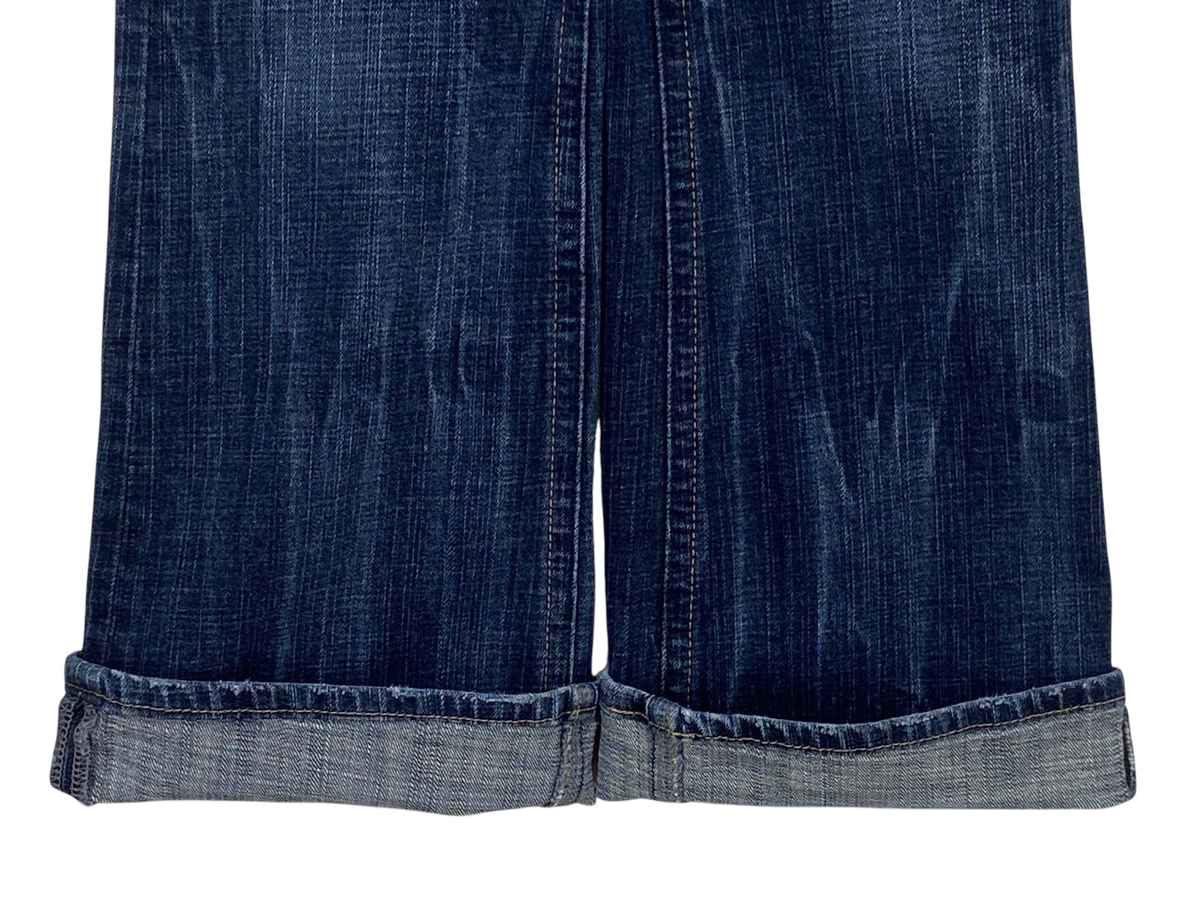 Japanese Brand Oririn Jeans Straight Leg Jeans Punk Grunge Jeans Size 25" / US 0 / IT 36 - 10 Thumbnail