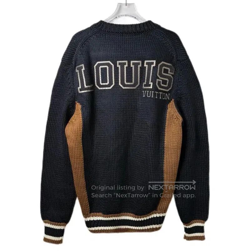 Louis Vuitton Louis Vuitton Colorblock Knit Sweater for Men . Size US XL / EU 56 / 4 - 2 Thumbnail