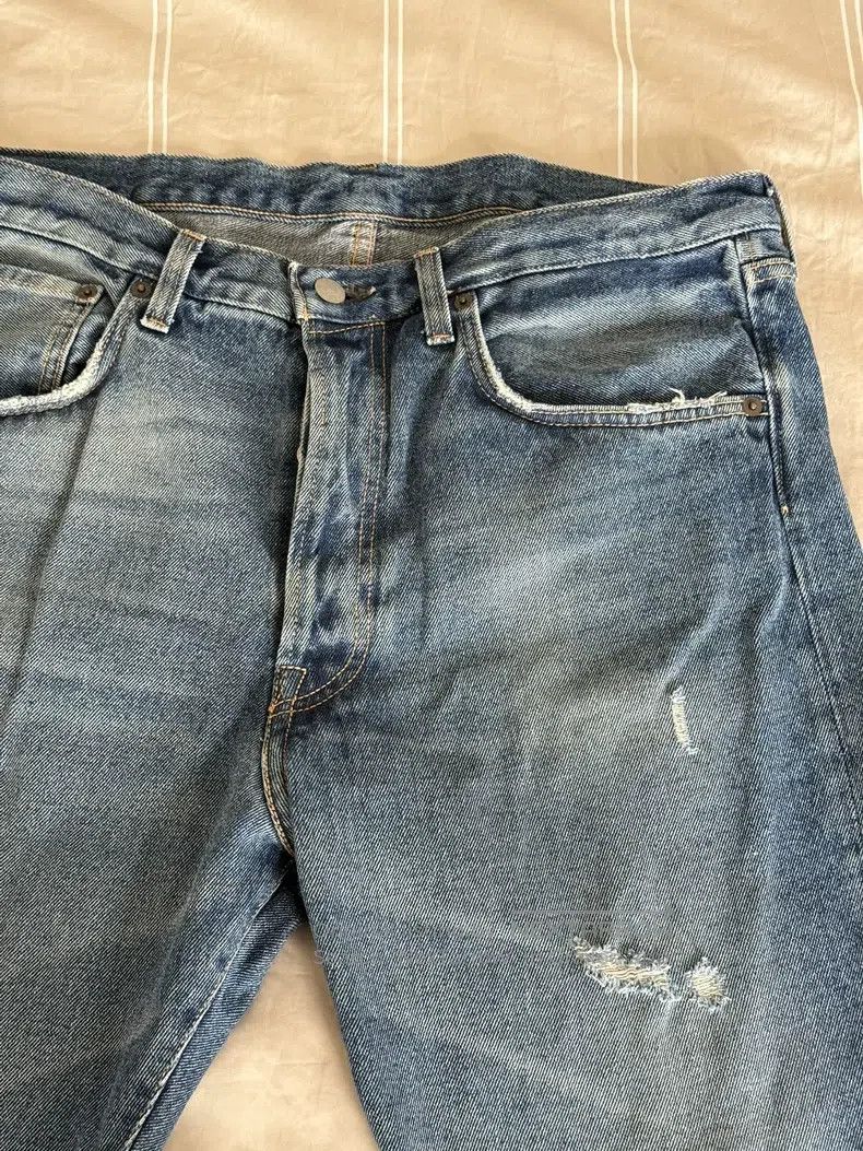 Acne Studios Acne Studios Blue classic jeans Size US 33 - 3 Thumbnail