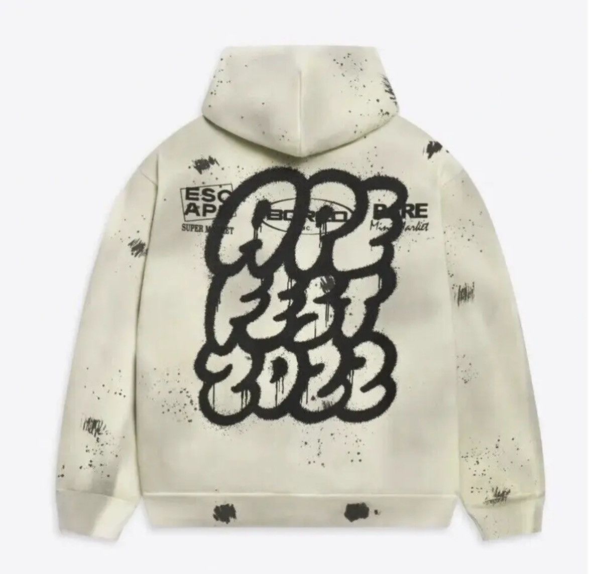 Other Bored Ape Yacht Club BAYC Stencil Hoodie Sz Large 2022 Size US L / EU 52-54 / 3 - 3 Thumbnail