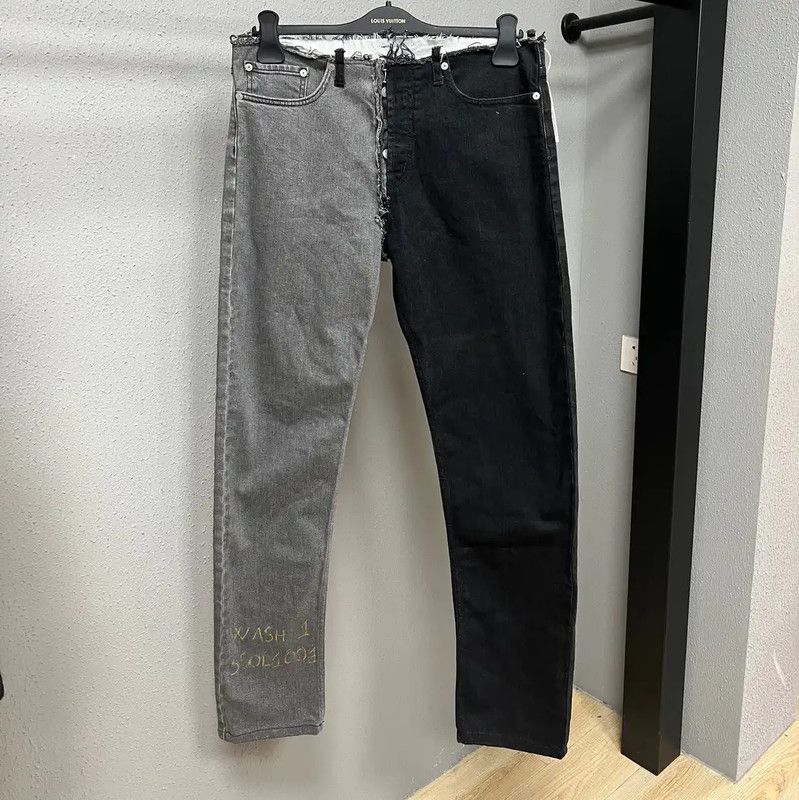 Maison Margiela Maison Margiela Multi-Color Women's Denim Pants 0089 Size 28" / US 6 / IT 42 - 1 Thumbnail