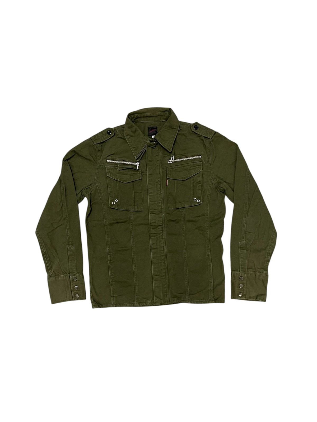 JACKROSE 2000s JACKROSE MILITARY WORK JACKET RARE Size US M / EU 48-50 / 2 - 1 Thumbnail