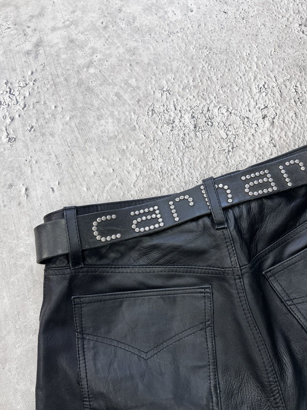 Carhartt HYPE CARHARTT BIG LOGO METAL LEATHER Y2K BELT Size ONE SIZE - 8 Thumbnail