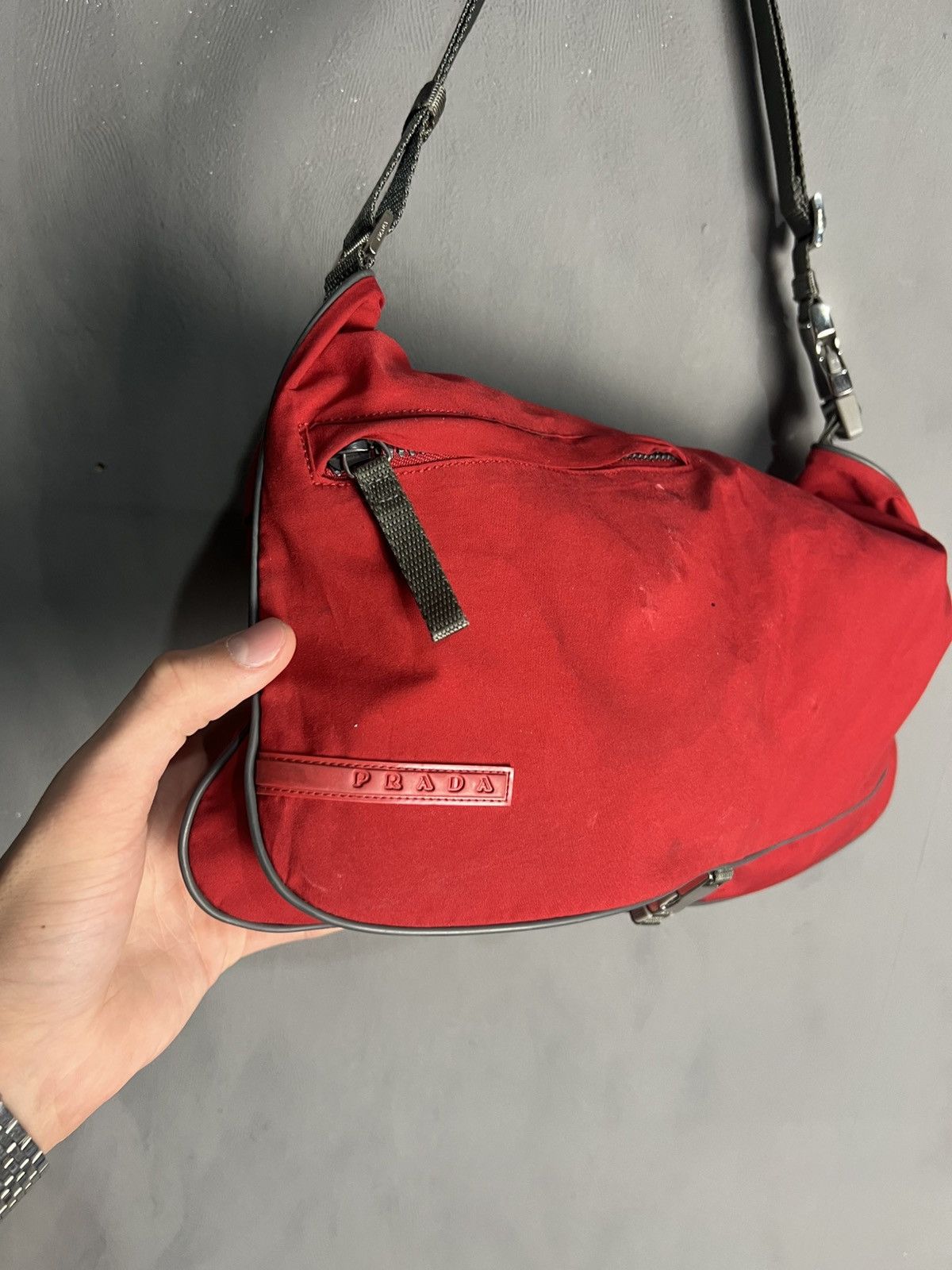 Prada Vintage Prada Sport Messenger Bag Size ONE SIZE - 3 Thumbnail