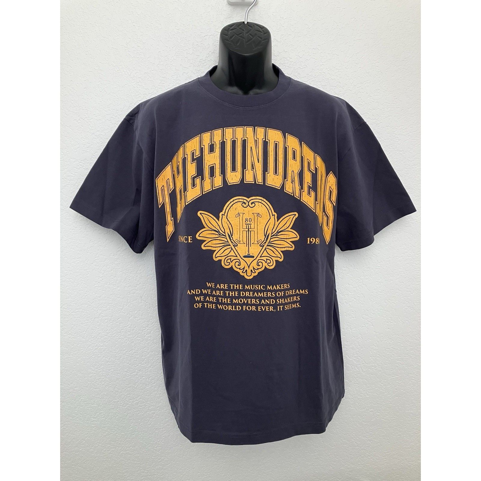 The Hundreds The Hundreds Curves Script Dreamers Shakers Alumnus T-Shirt Size US L / EU 52-54 / 3 - 1 Thumbnail