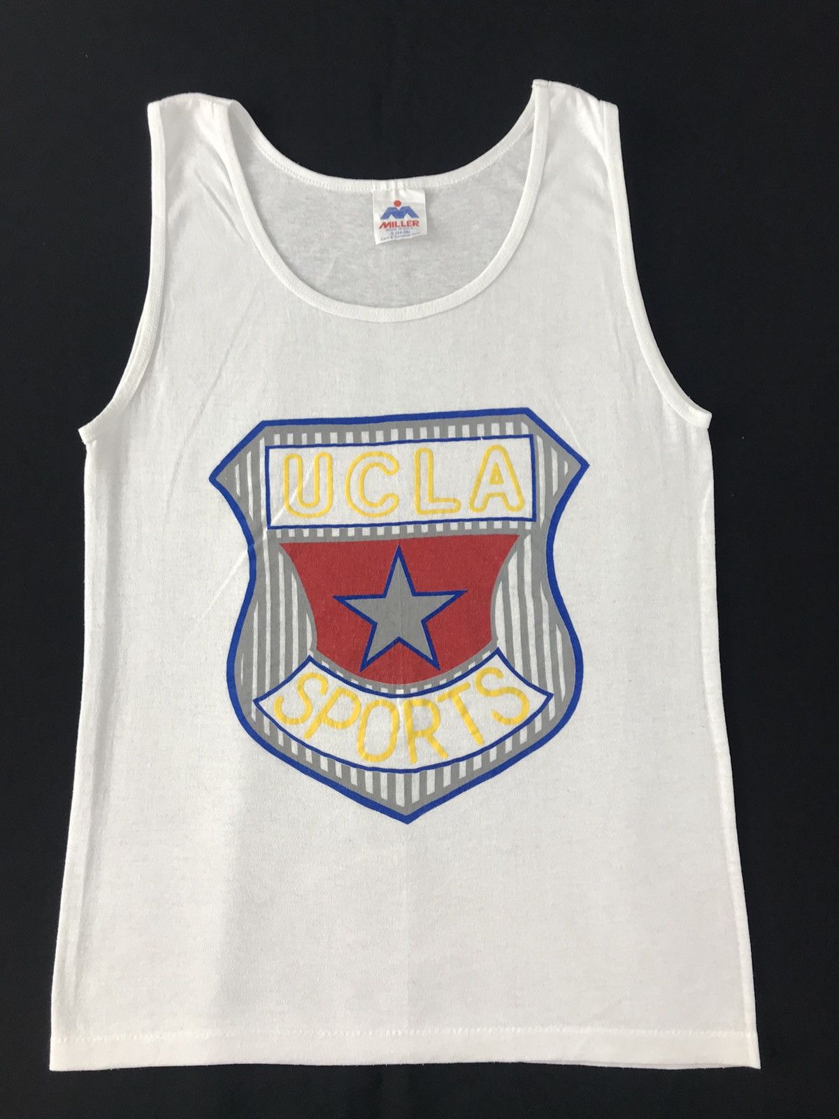 Other 90s UCLA Bruin Sport Big Badge Logo Sleeveless T-shirt Size US S / EU 44-46 / 1 - 3 Thumbnail