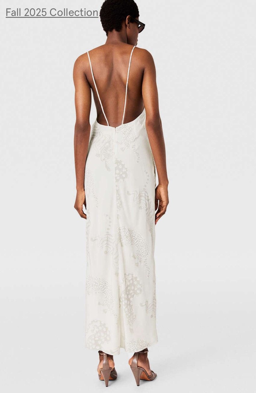 Stella McCartney Leopard Pattern Sleeveless Midi Dress Size M / US 6-8 / IT 42-44 - 10 Thumbnail