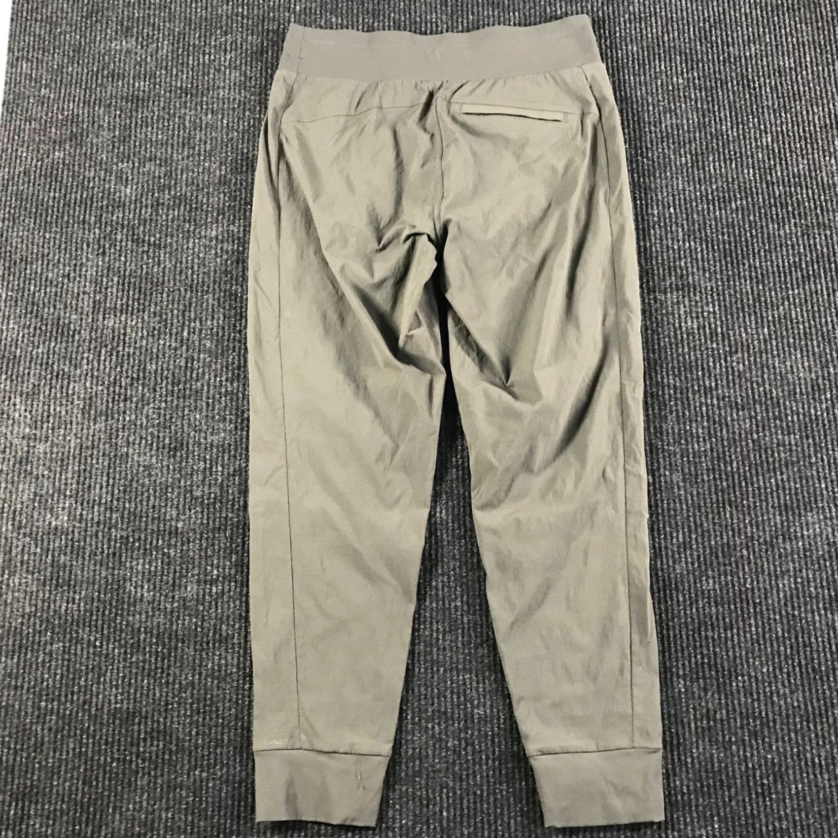 Athleta Athleta Jogger Pants Womens Olive Green Nylon Stretch 6 Adjustable Waist Pockets Tapered Leg Casual Activewear Size 28" / US 6 / IT 42 - 4 Thumbnail