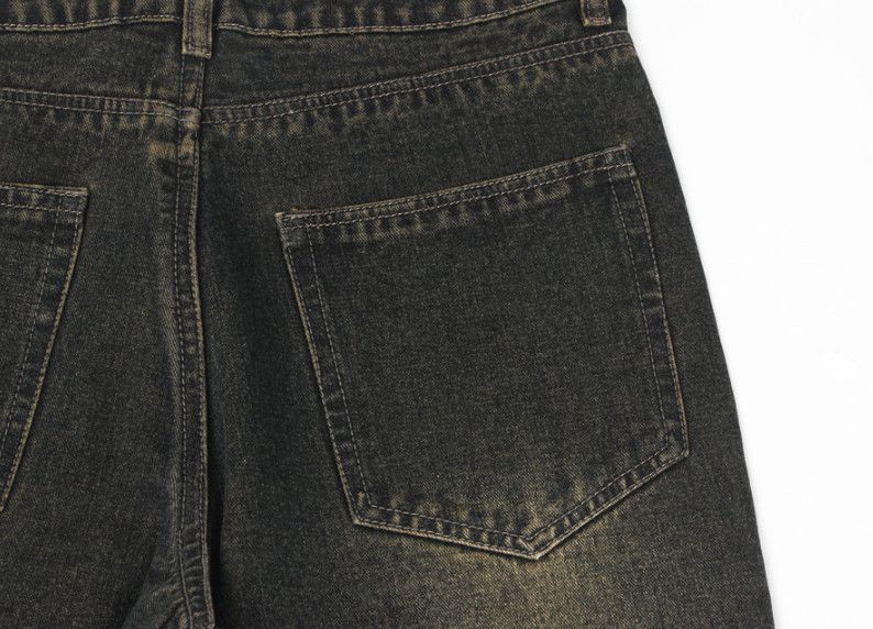 Japanese Brand Men's hippie trendy washed distressed flared jeans Size US 32 / EU 48 - 5 Thumbnail