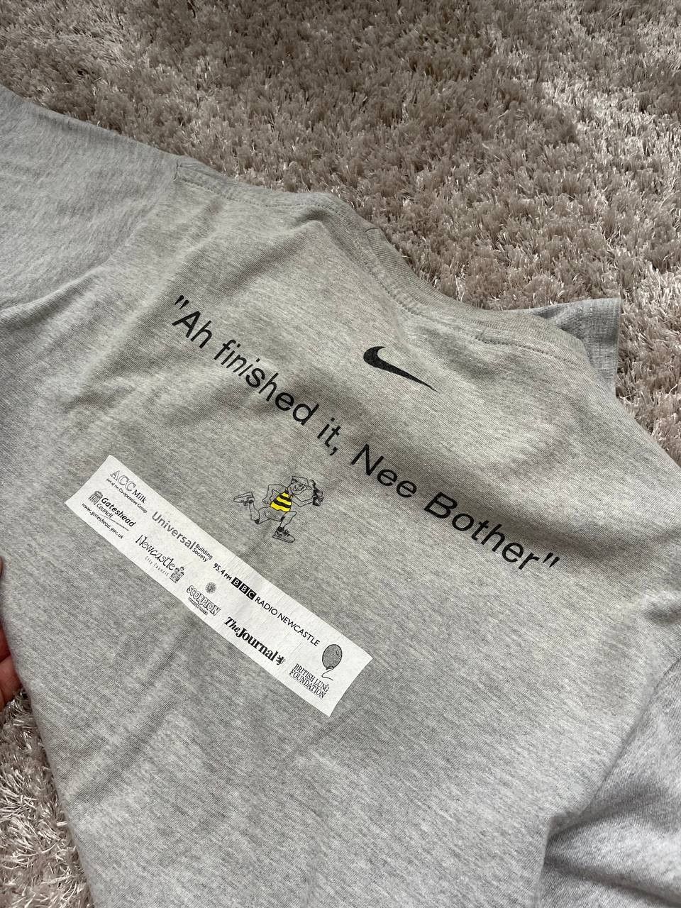 Nike × Vintage Vintage 2004 Nike The Blaydon Race Running T-shirt Size US L / EU 52-54 / 3 - 7 Thumbnail