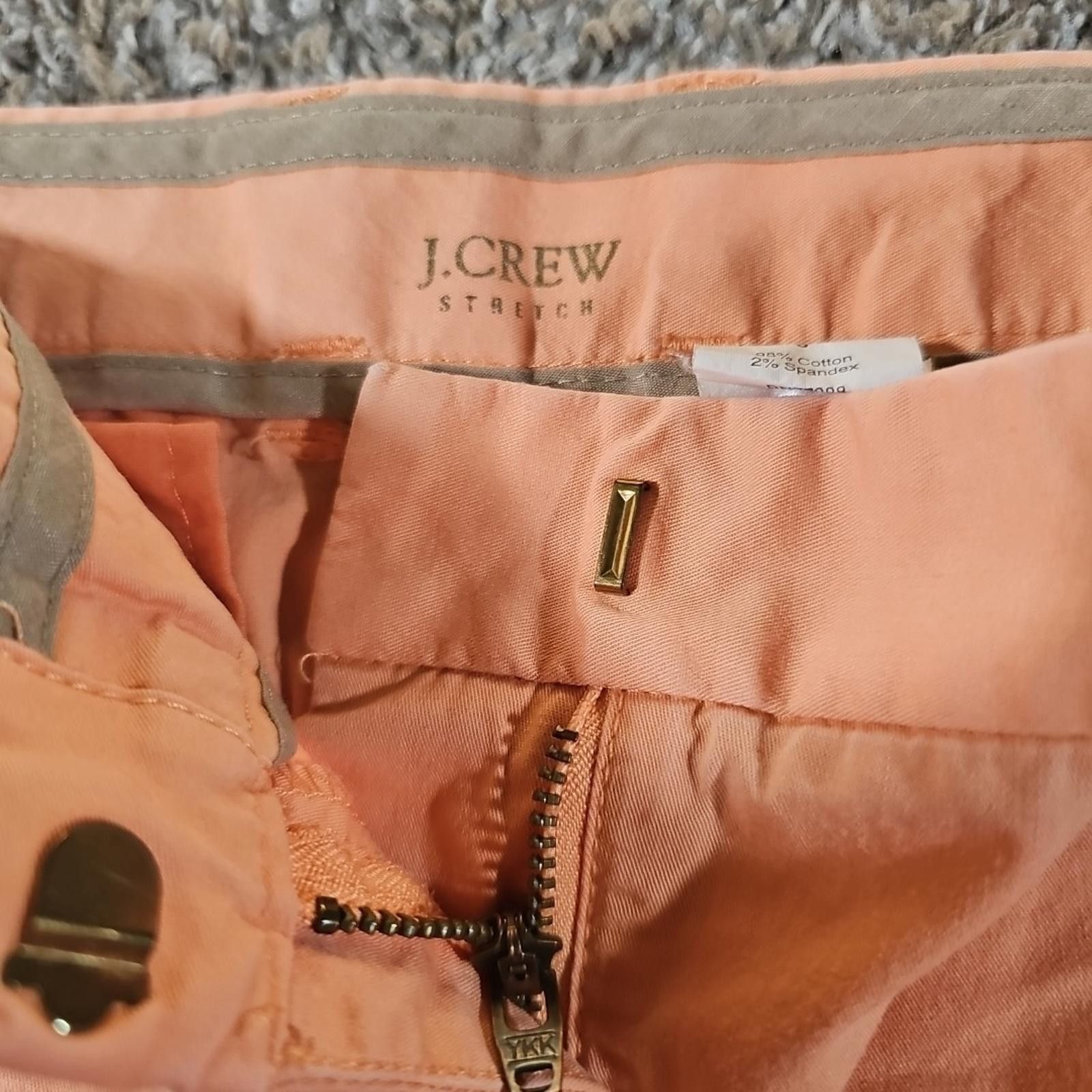 J.Crew J. Crew Stretch Sz 8 Orange Shorts Size 30" / US 8 / IT 44 - 3 Thumbnail