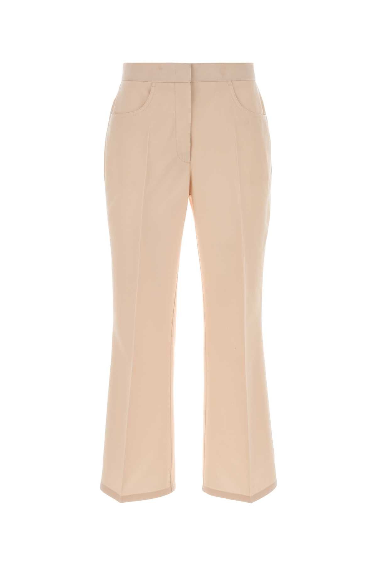 Jil Sander Light Pink Wool Pant Size 27" / US 4 / IT 40 - 1 Thumbnail