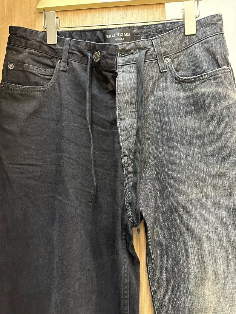 Balenciaga Balenciaga size XS Distressed Denim Pants Size US 27 - 3 Thumbnail