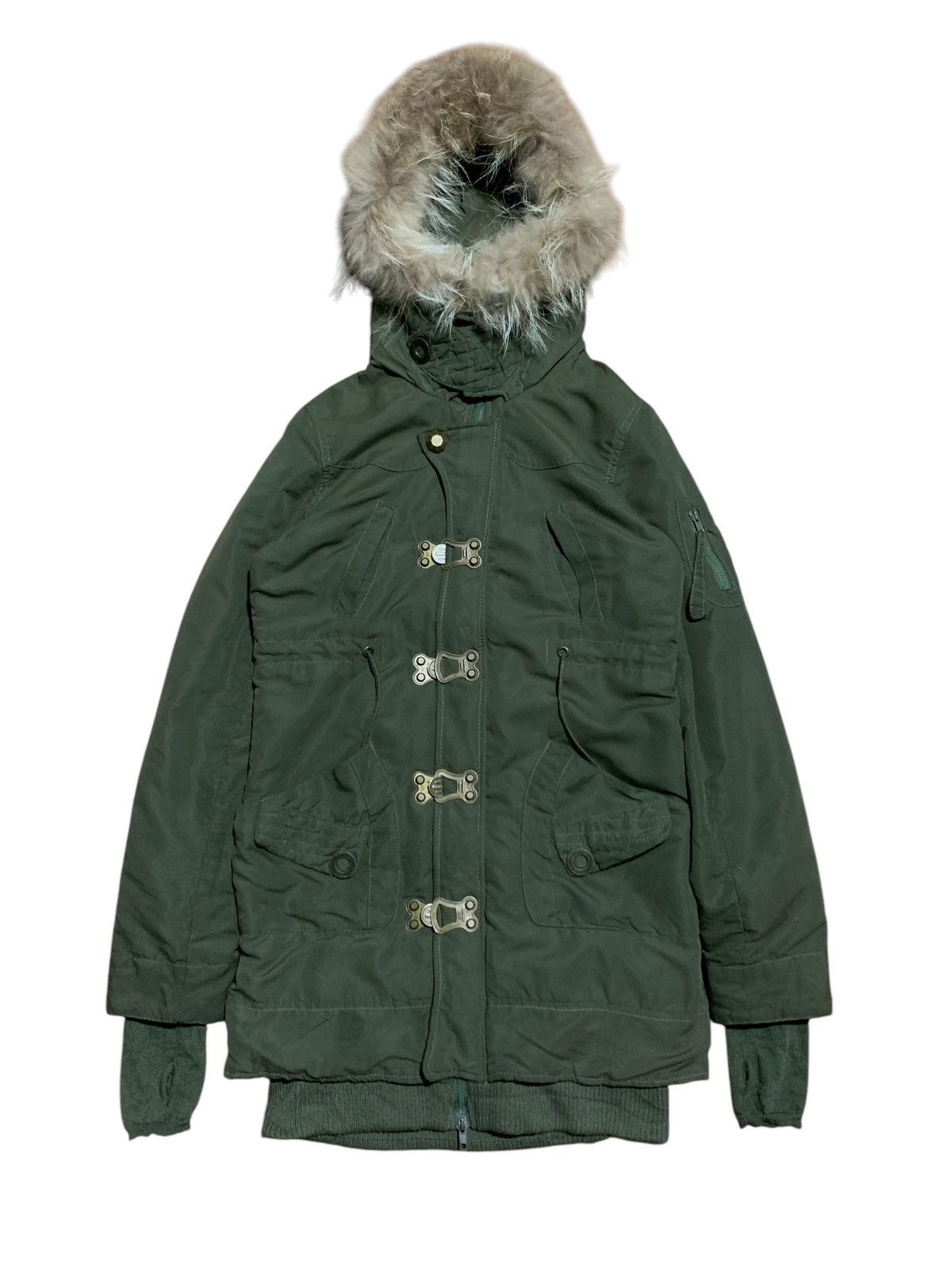 14th Addiction 2000s SLY japan limited raccoon fur cago jacket Size US S / EU 44-46 / 1 - 1 Thumbnail