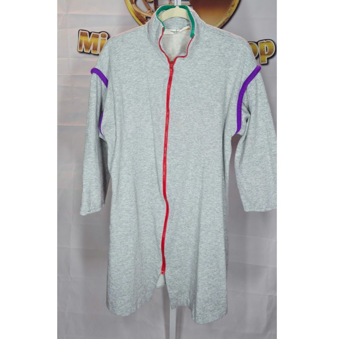 Other David Brown Boutique Vintage Gray Lounge ZipUp Robe Size L Size L / US 10 / IT 46 - 1 Thumbnail
