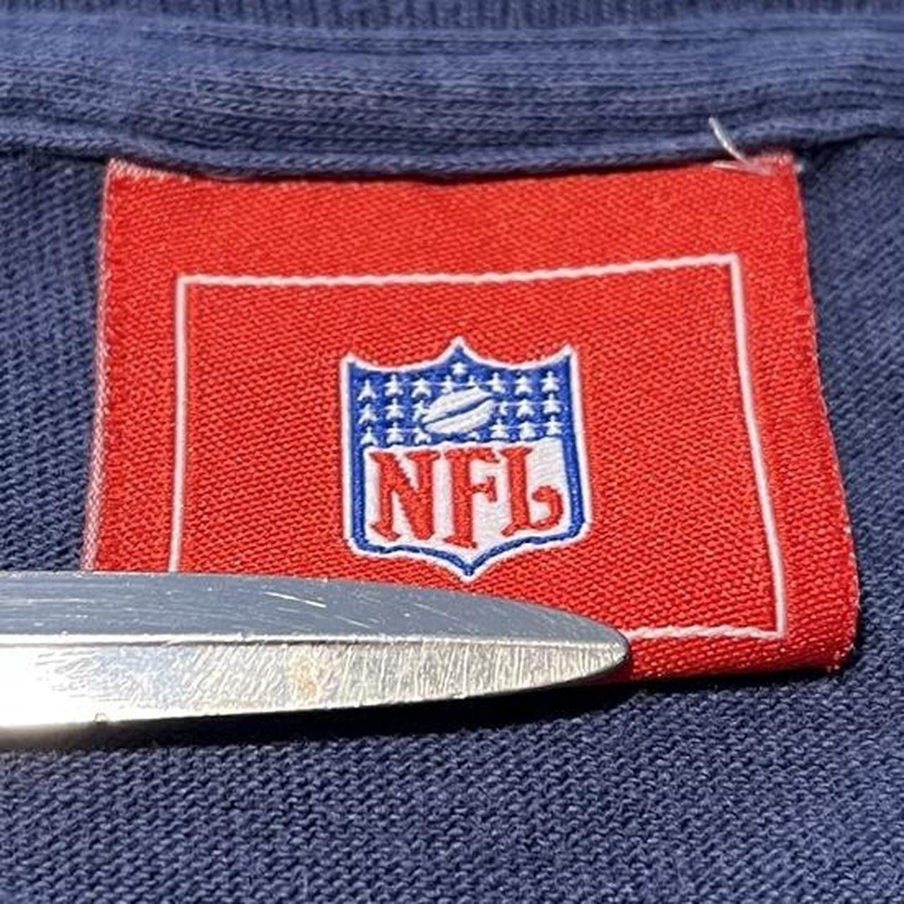 NFL × Vintage Vintage New England Patriots Football Sports Tee Tshirt Size US XL / EU 56 / 4 - 4 Thumbnail