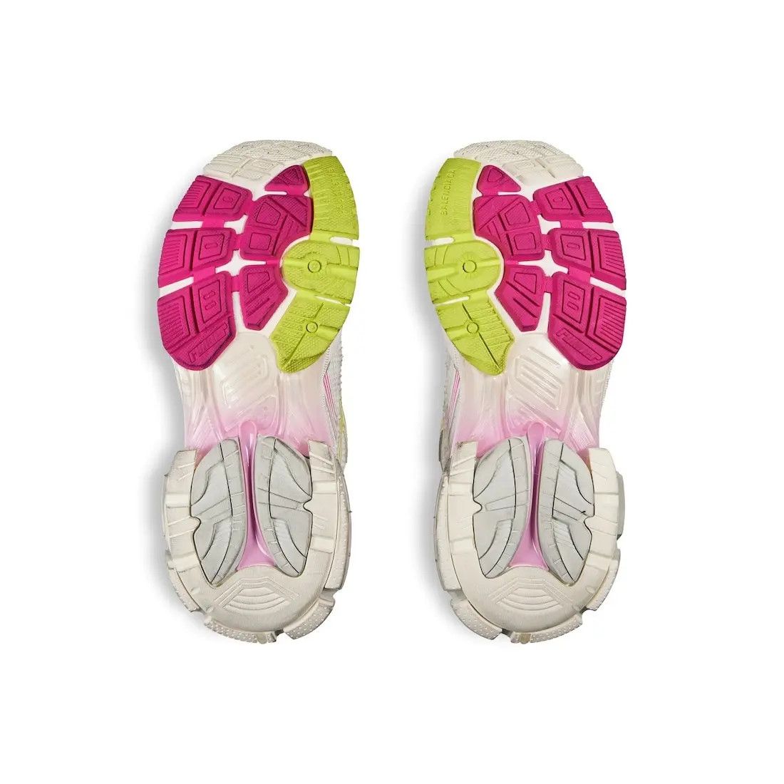 Balenciaga o1s1wg110426 Runner Gradient Sneakers in Multicolor Size US 10 / IT 40 - 4 Thumbnail