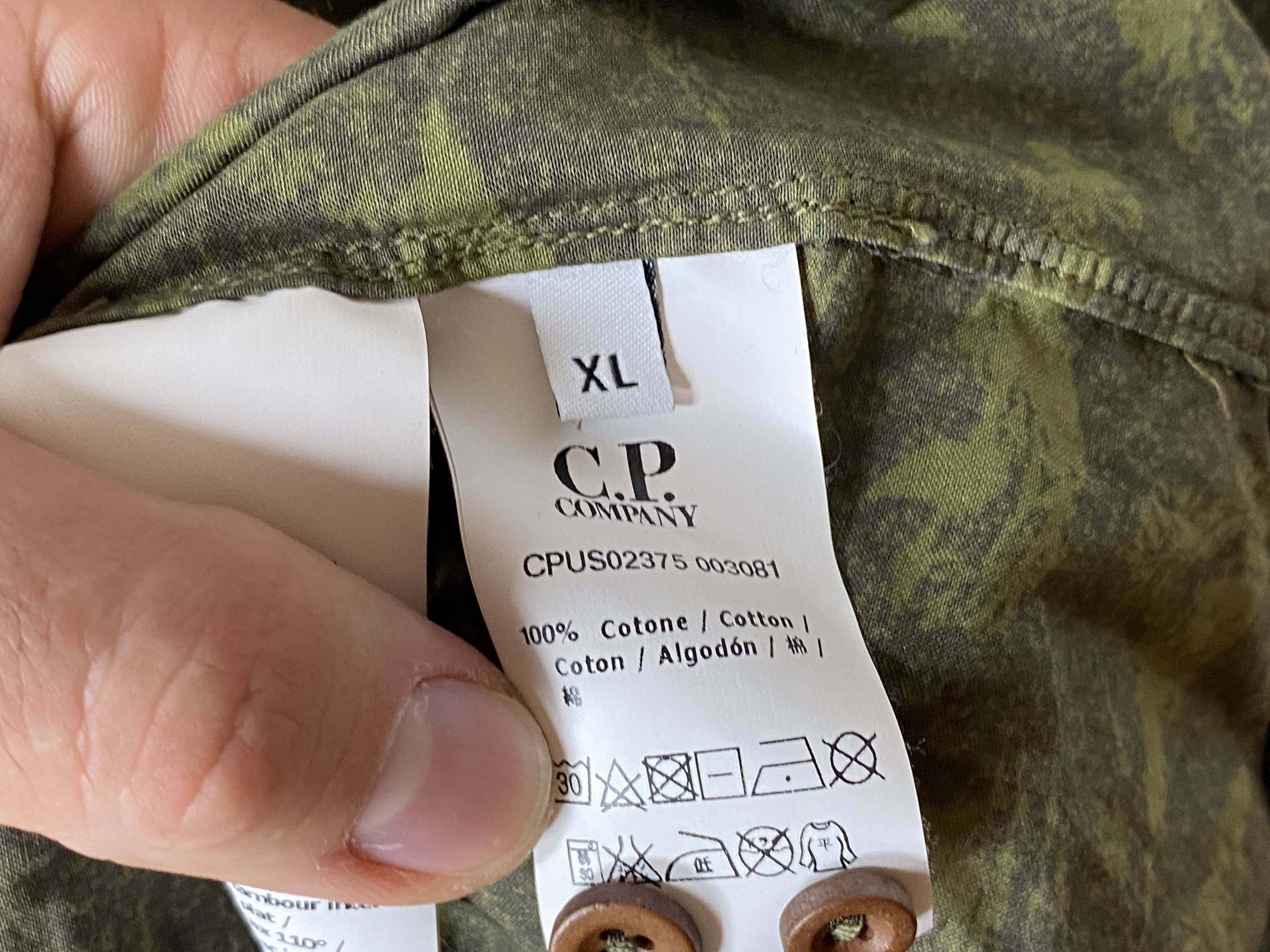 C.P. Company C.P. COMPANY BUTTON SHIRT SHORT SLEEVE BUTTON UP SIZE XL Size US XL / EU 56 / 4 - 5 Thumbnail