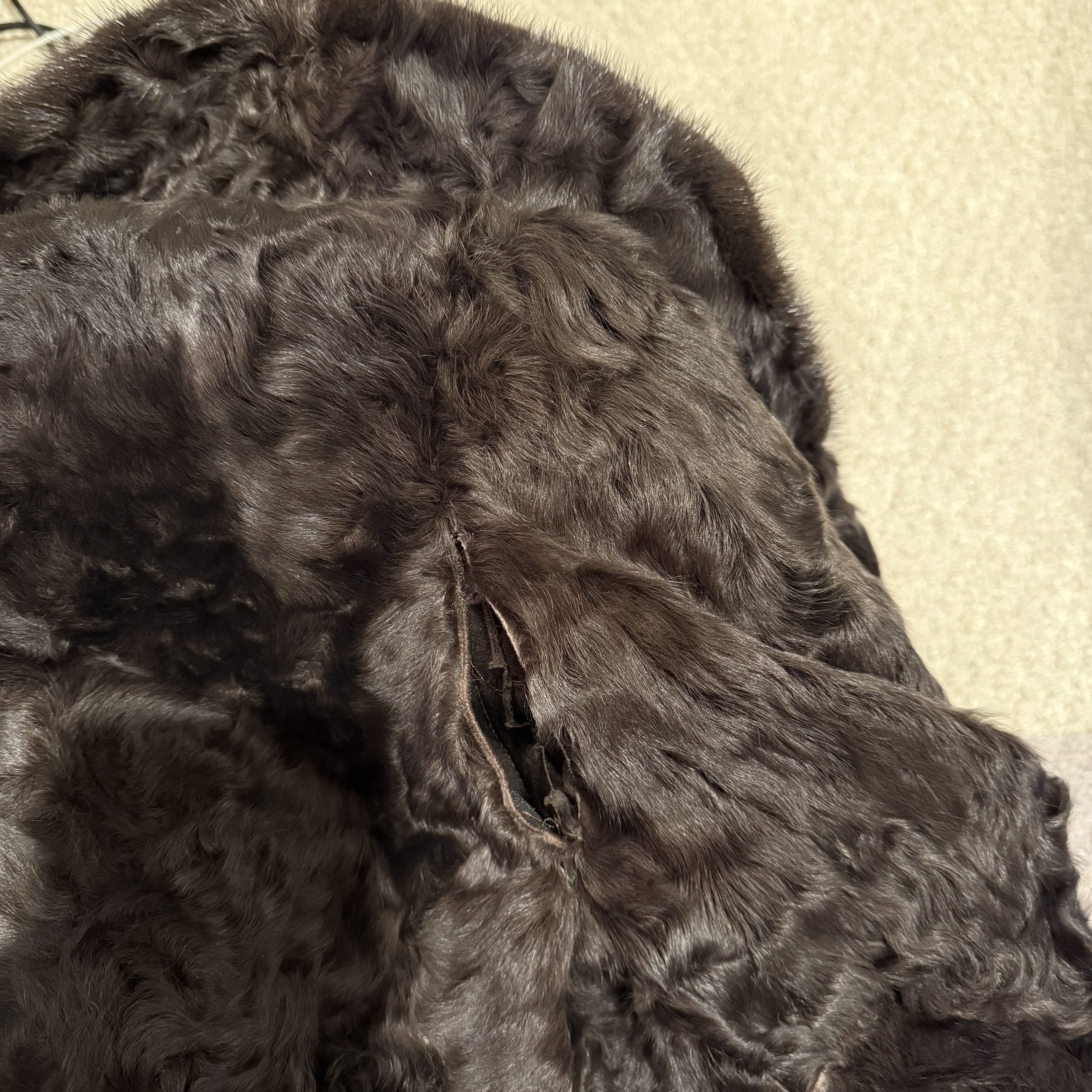 Neiman Marcus Neiman Marcus Genuine Lamb Fur Mink Trim Collar Size M / US 6-8 / IT 42-44 - 5 Thumbnail