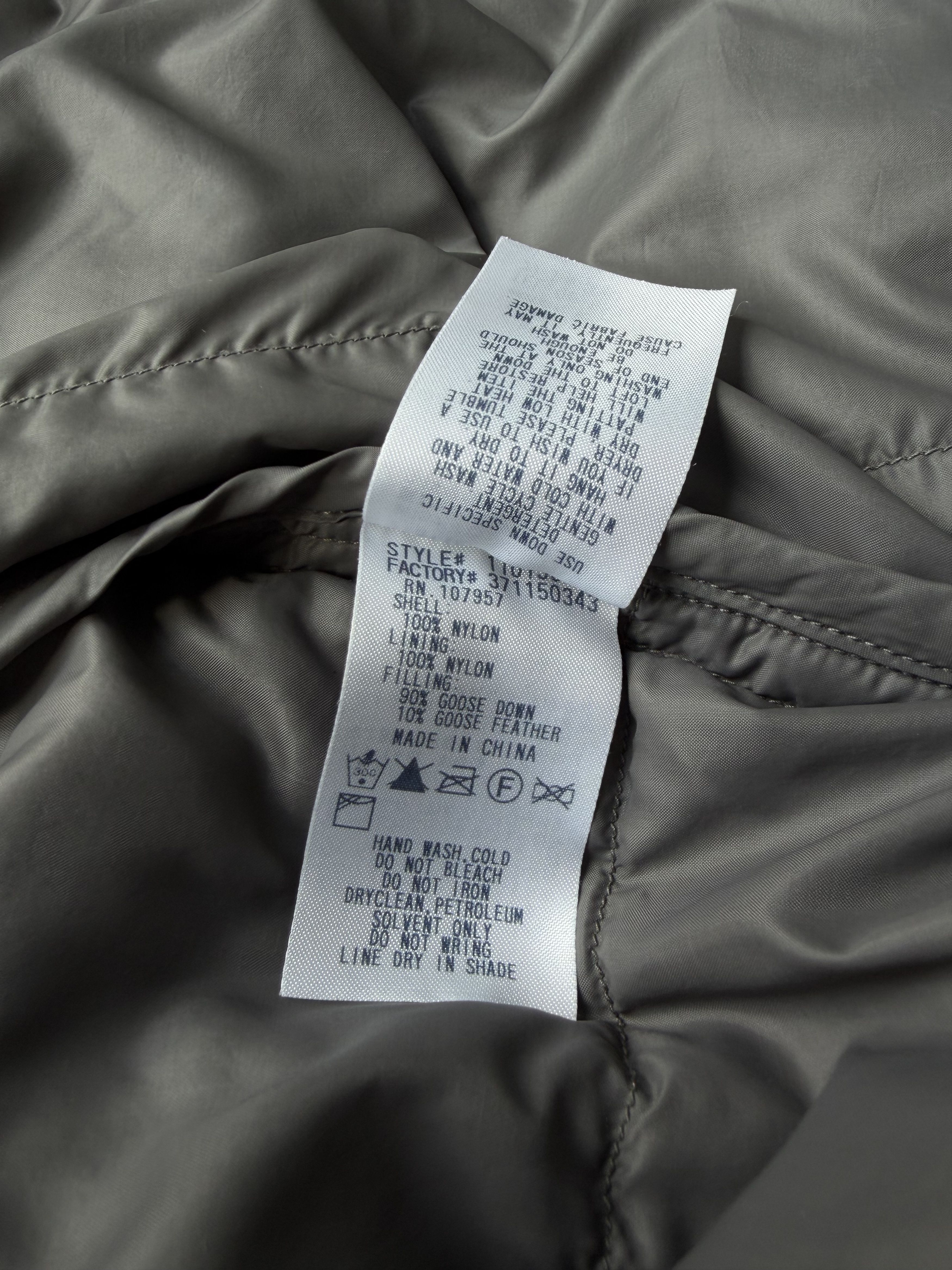 Montbell Rare Vintage Montbell Down Jacket Olive Size US S / EU 44-46 / 1 - 8 Thumbnail