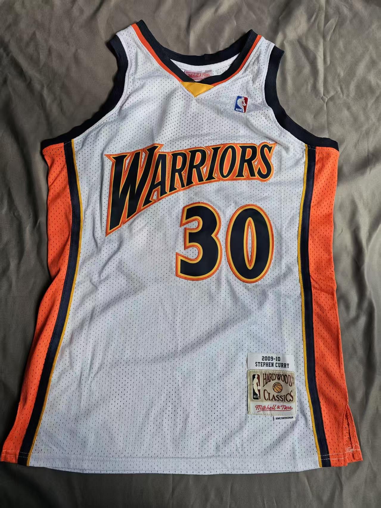 NBA #30 Stephen Curry Jersey Golden State Warriors 2009 10 Size US L / EU 52-54 / 3 - 1 Thumbnail