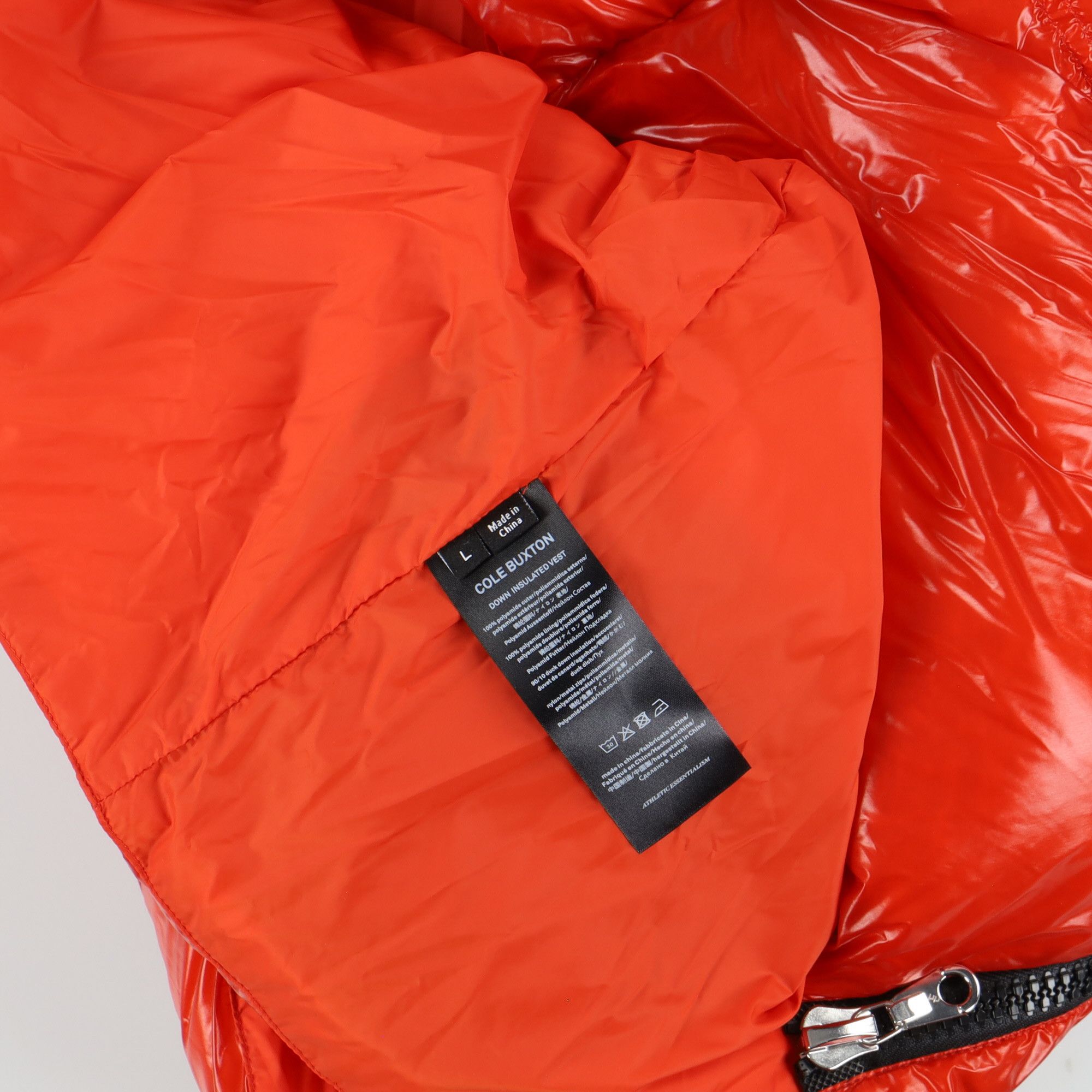 Cole Buxton Burnt Orange Down Insulated Gilet Size US M / EU 48-50 / 2 - 8 Thumbnail