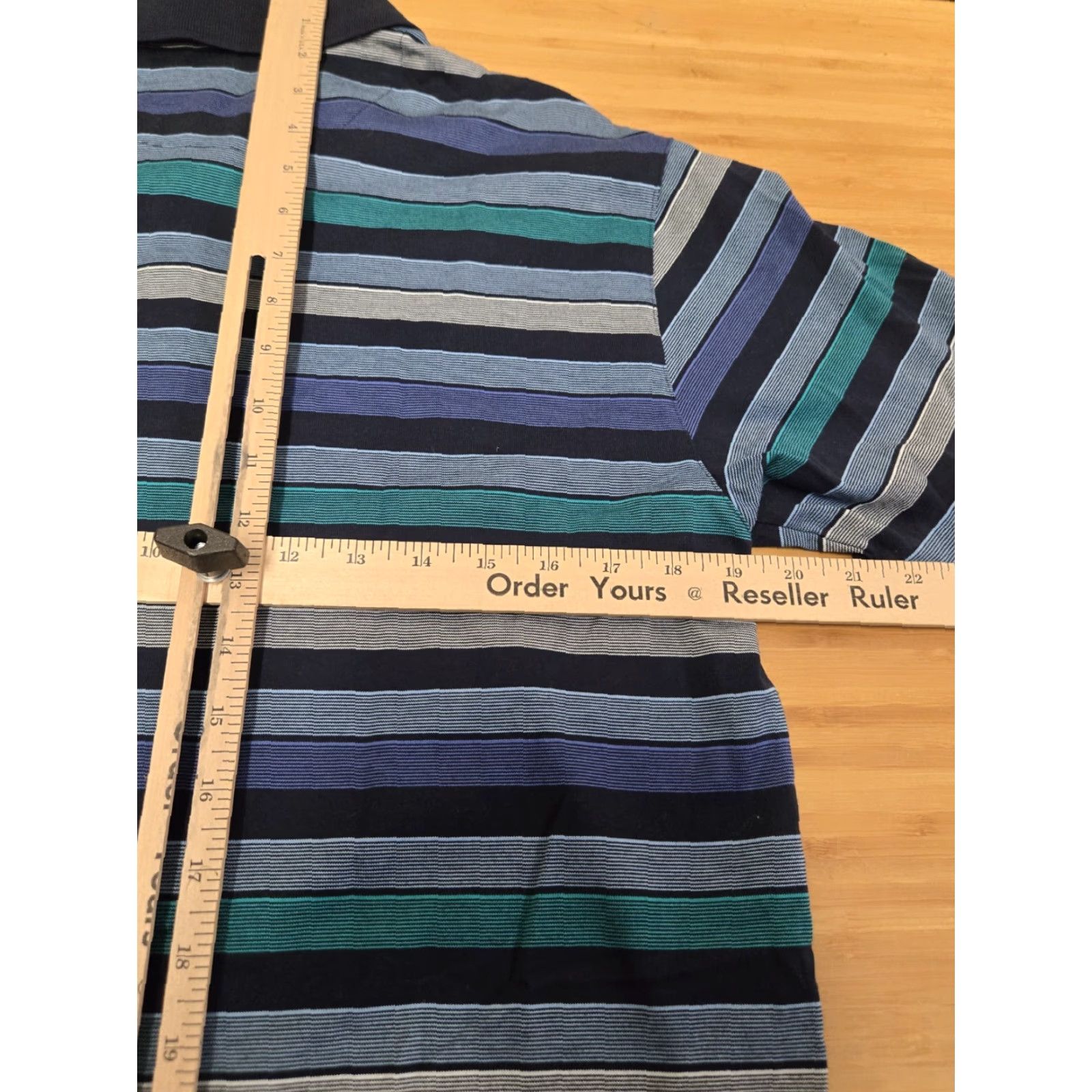 Nike VINTAGE Nike Tiger Woods Collection Polo Shirt TW Golf Dri-Fit Blue Medium Size US M / EU 48-50 / 2 - 5 Thumbnail