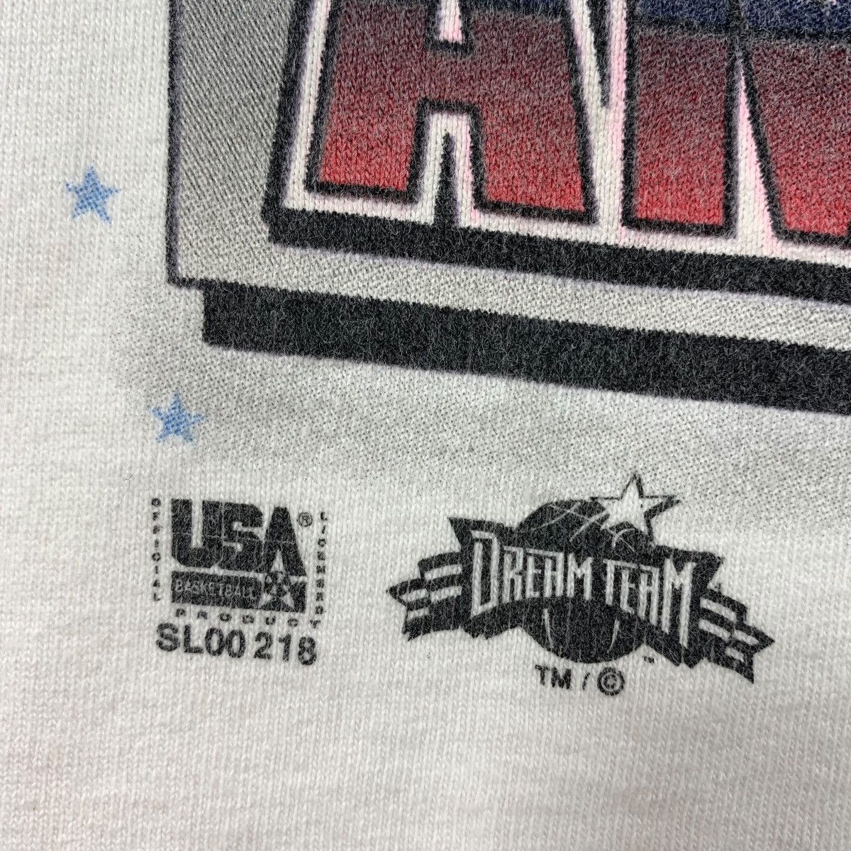 NBA × Vintage Vintage NBA Dream team salem sportswear tag tee Size US L / EU 52-54 / 3 - 9 Thumbnail