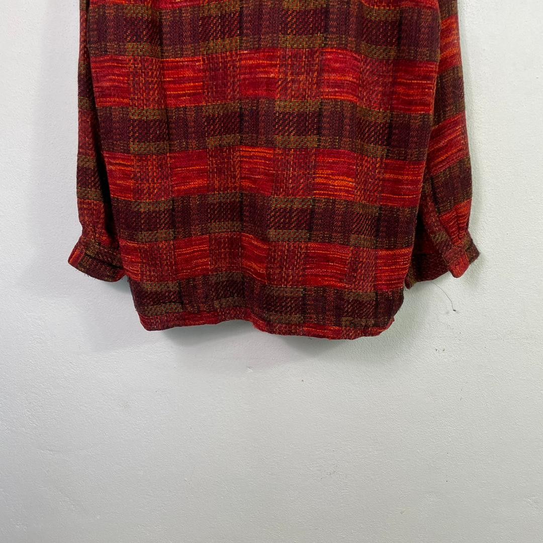 Current/Elliot × Equipment Equipment France Wool Patchwork Plaid Design Flannel Shirt Size US M / EU 48-50 / 2 - 8 Thumbnail