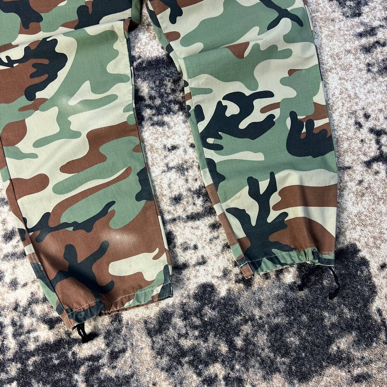 Stussy Stussy Mini Logo Vintage Camo Baggy Parachute Pants Size US 30 / EU 46 - 4 Thumbnail