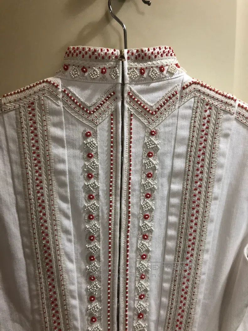 Valentino Valentino Nail beaded dress Size L / US 10 / IT 46 - 3 Thumbnail