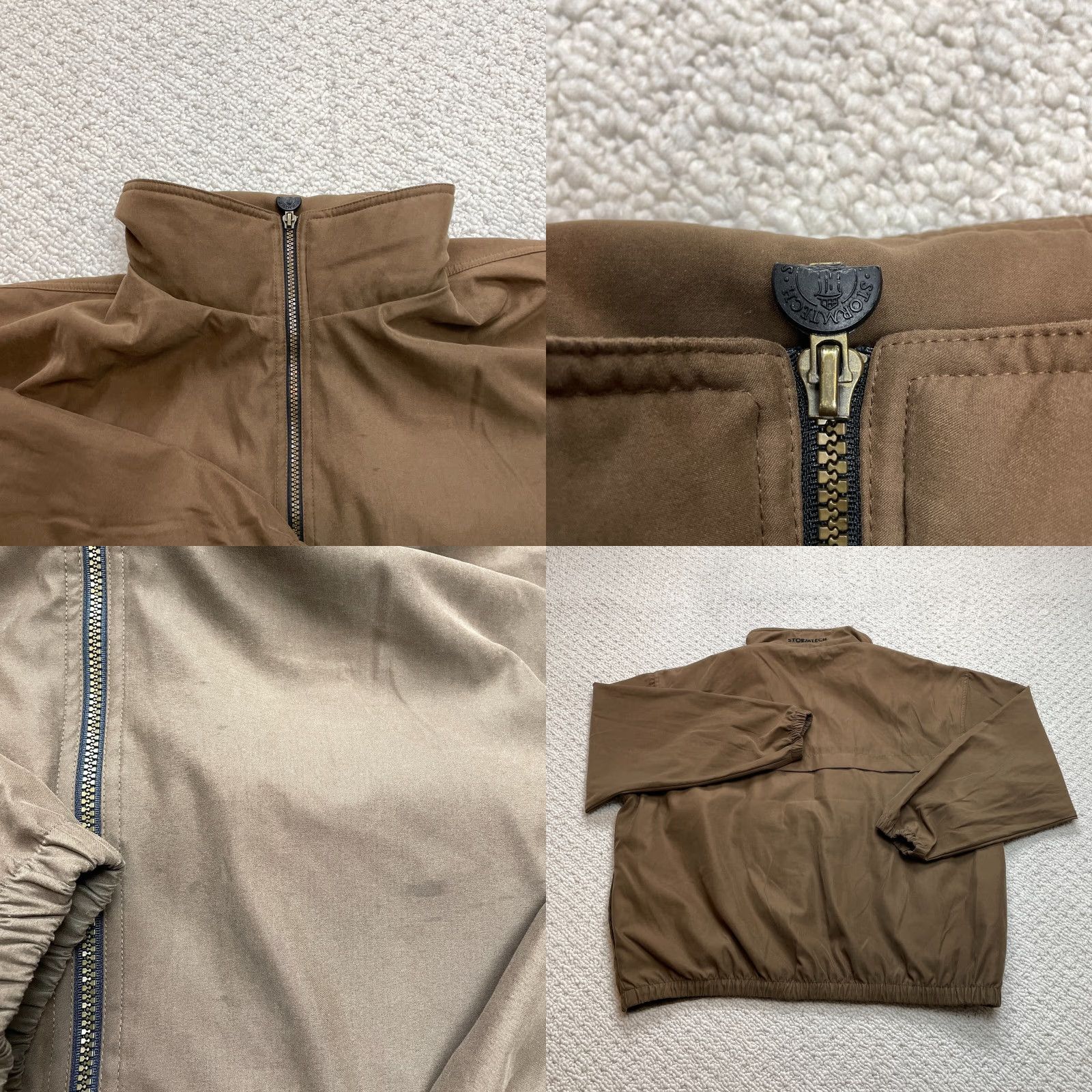 Stormtech Stormtech Windbreaker Jacket Mens XXL Brown Full Zip Pockets Golf Adult Solid Vintage Size US XXL / EU 58 / 5 - 8 Thumbnail