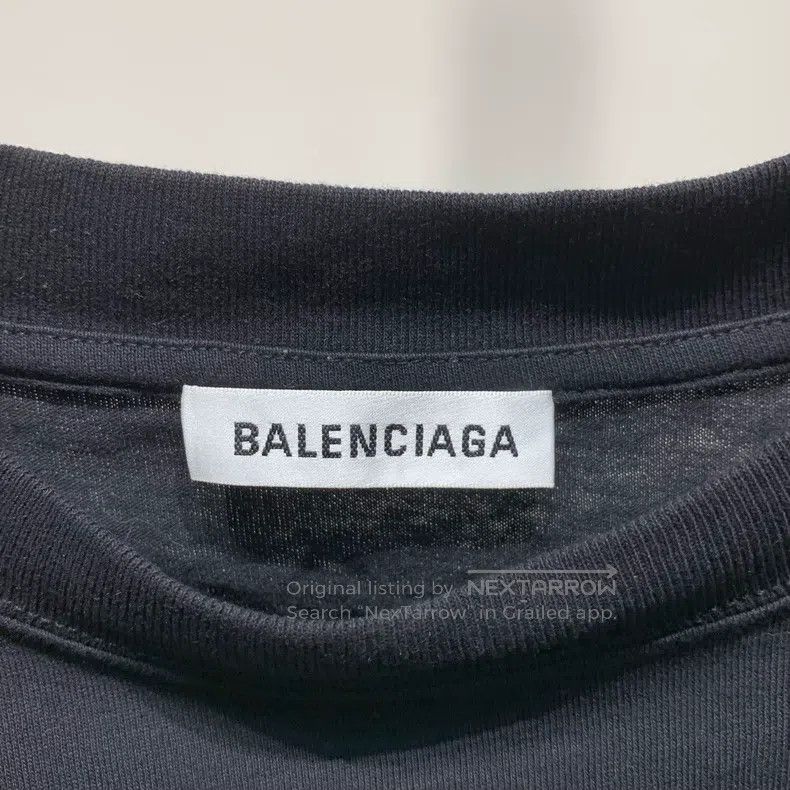Balenciaga Balenciaga Portrait Logo Short Sleeve Size US M / EU 48-50 / 2 - 2 Thumbnail