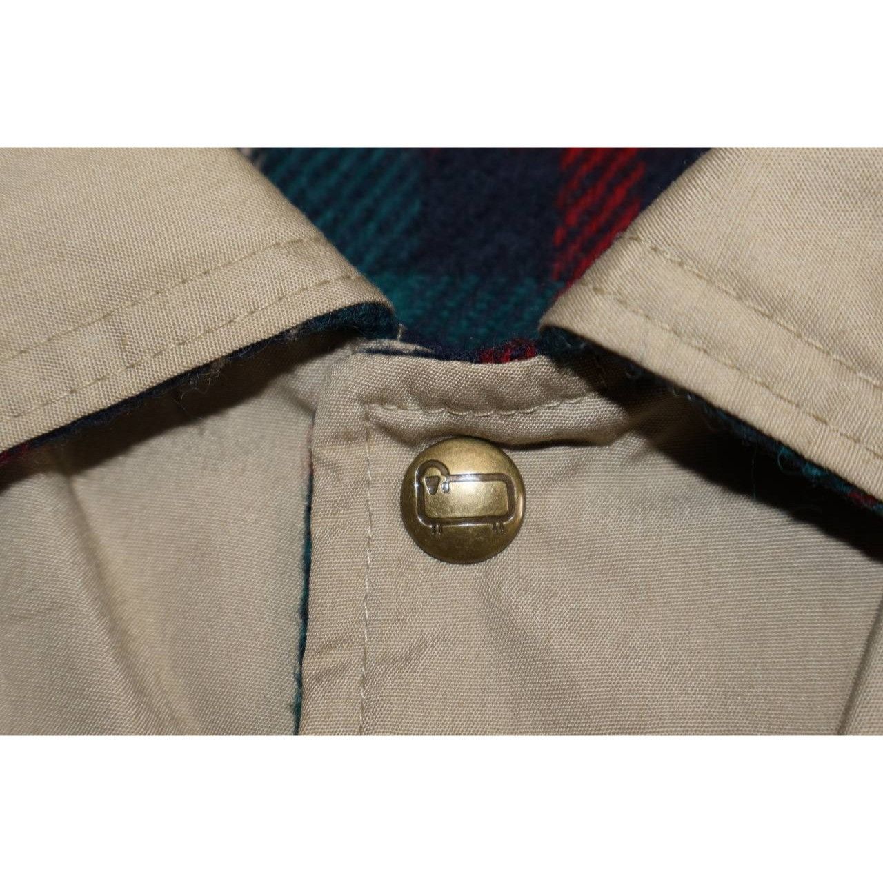 Vintage VTG Woolrich Vest Men Large Brown Blanket Lined Reversible Size US L / EU 52-54 / 3 - 7 Thumbnail