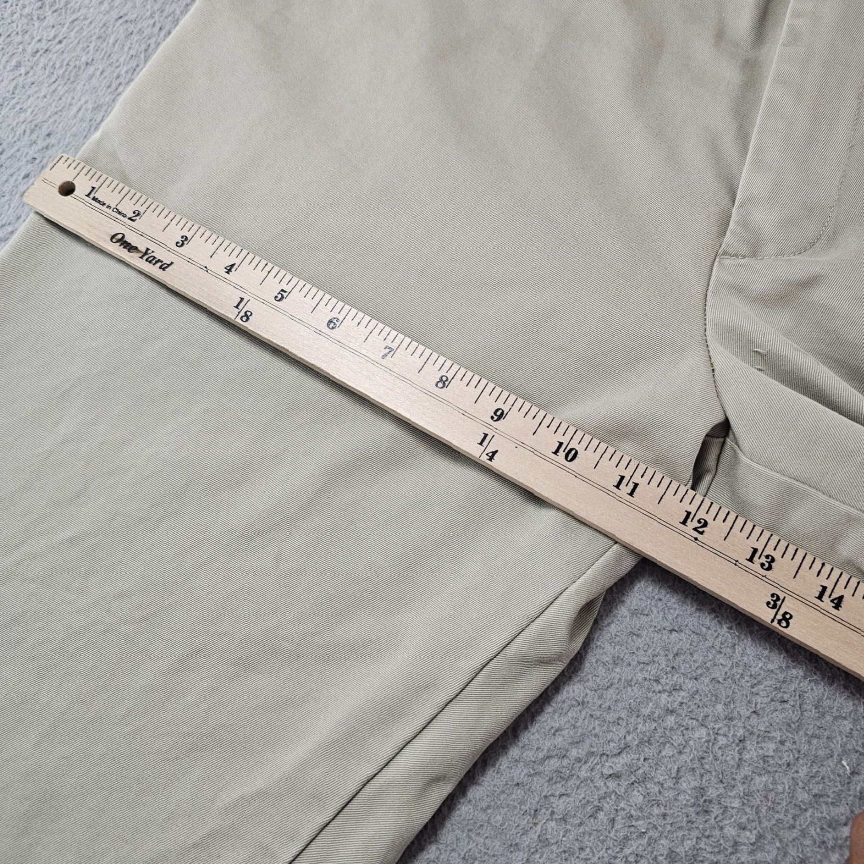 J.Crew J.CREW Pants Mens 34x28 Chino 100% Cotton Beige Casual Classic Straight Front Pocket Workwear Mens Size US 34 / EU 50 - 5 Thumbnail