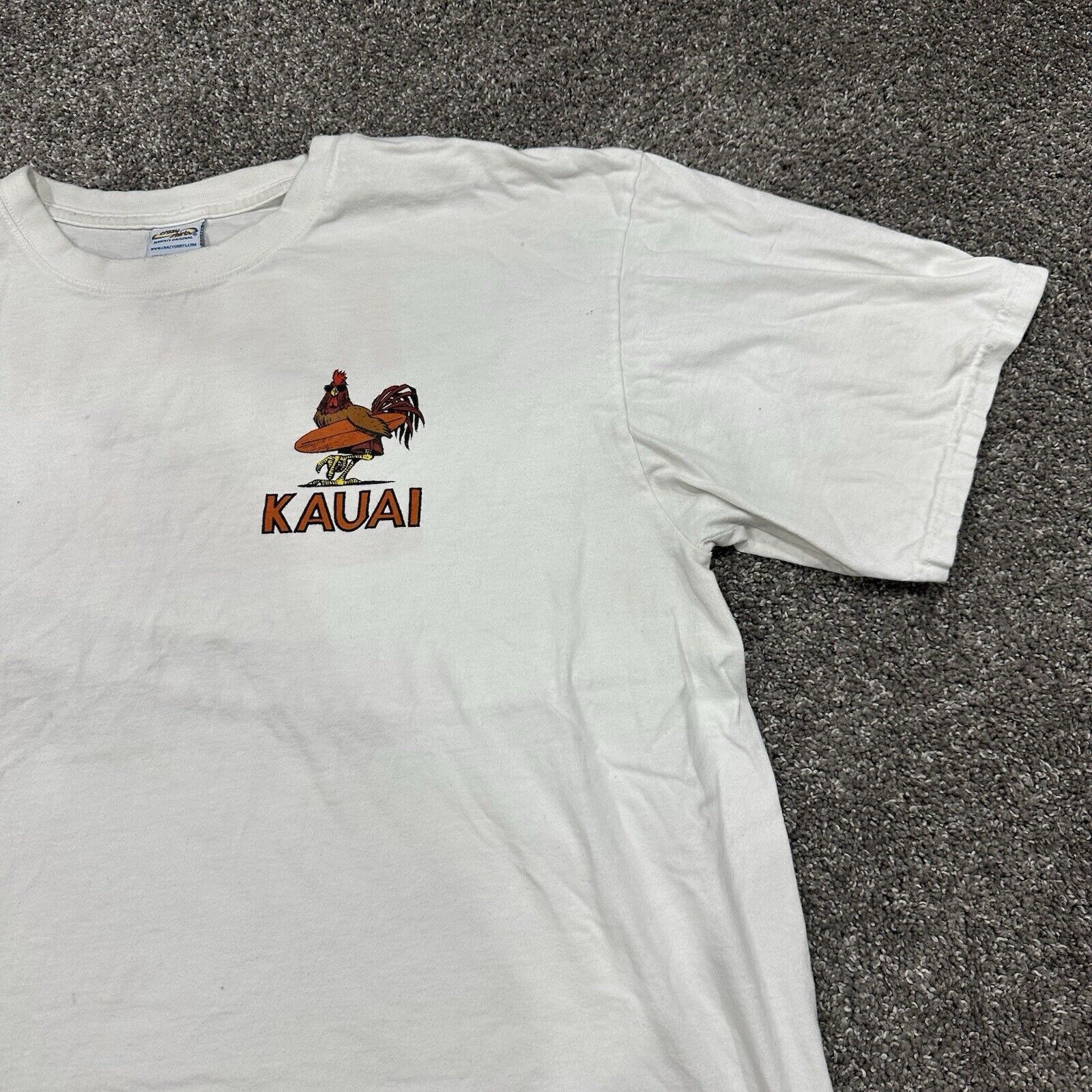 Other Vtg Kauai Hawaii Crazyshirts Rooster Graphic Shirt Men Sz XL Size US XL / EU 56 / 4 - 11 Thumbnail