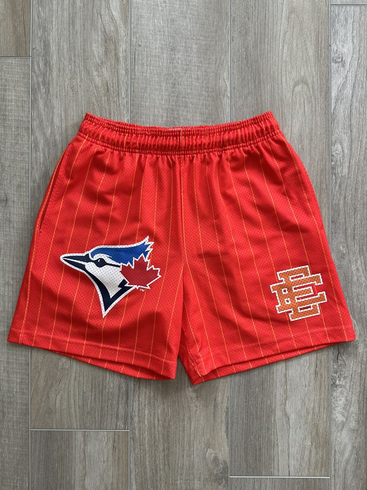 Eric Emanuel × MLB EE Basic Shorts Toronto Blue Jays Size US 32 / EU 48 - 1 Thumbnail