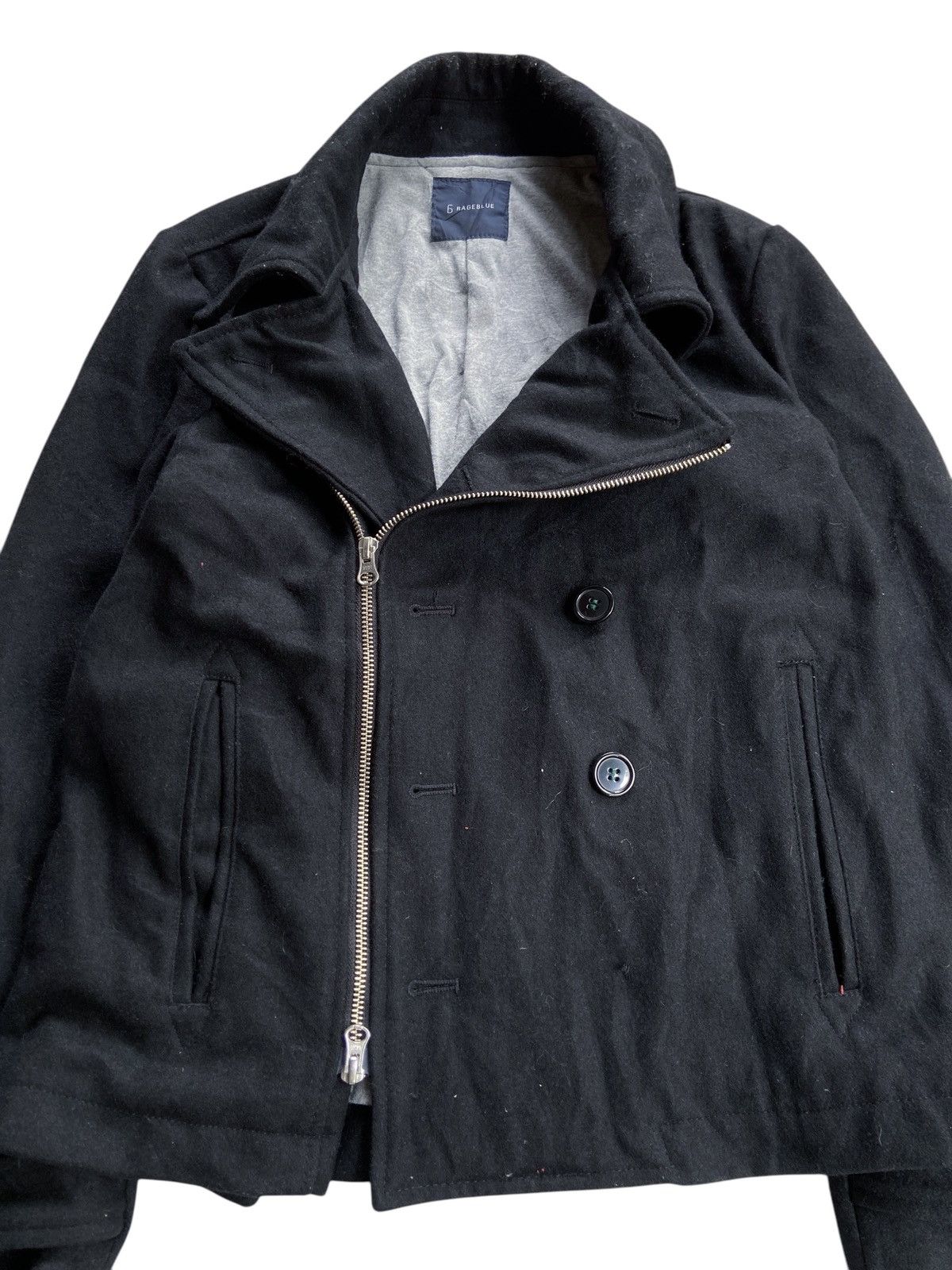 RAGEBLUE JAPANESE RAGE BLUE ASYMMETRICAL JACKET Size US M / EU 48-50 / 2 - 6 Thumbnail