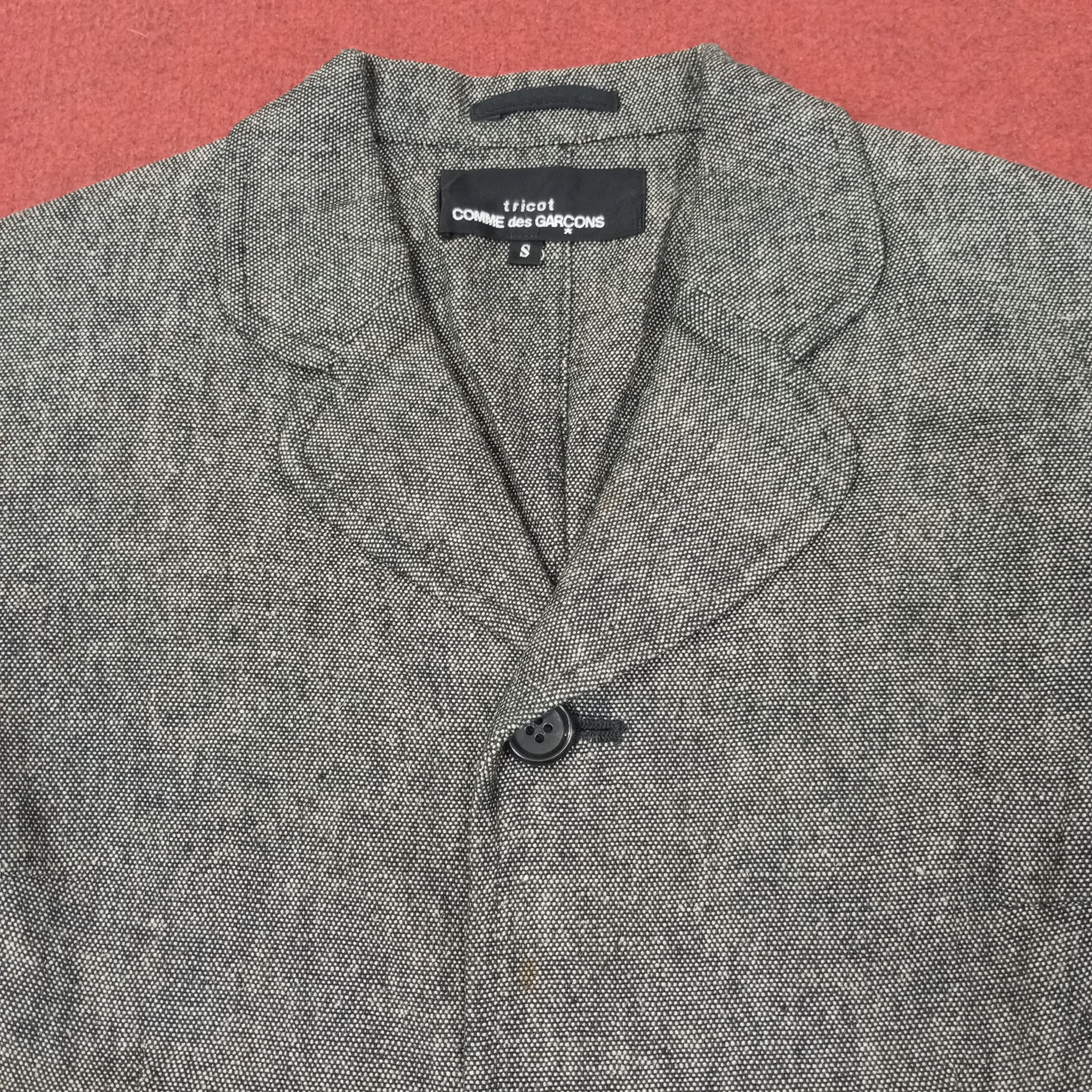 Comme des Garcons Tricot Comme des Garcons Fashion Style Blazer c255n3 Size XXS / US 00 / IT 34 - 2 Thumbnail