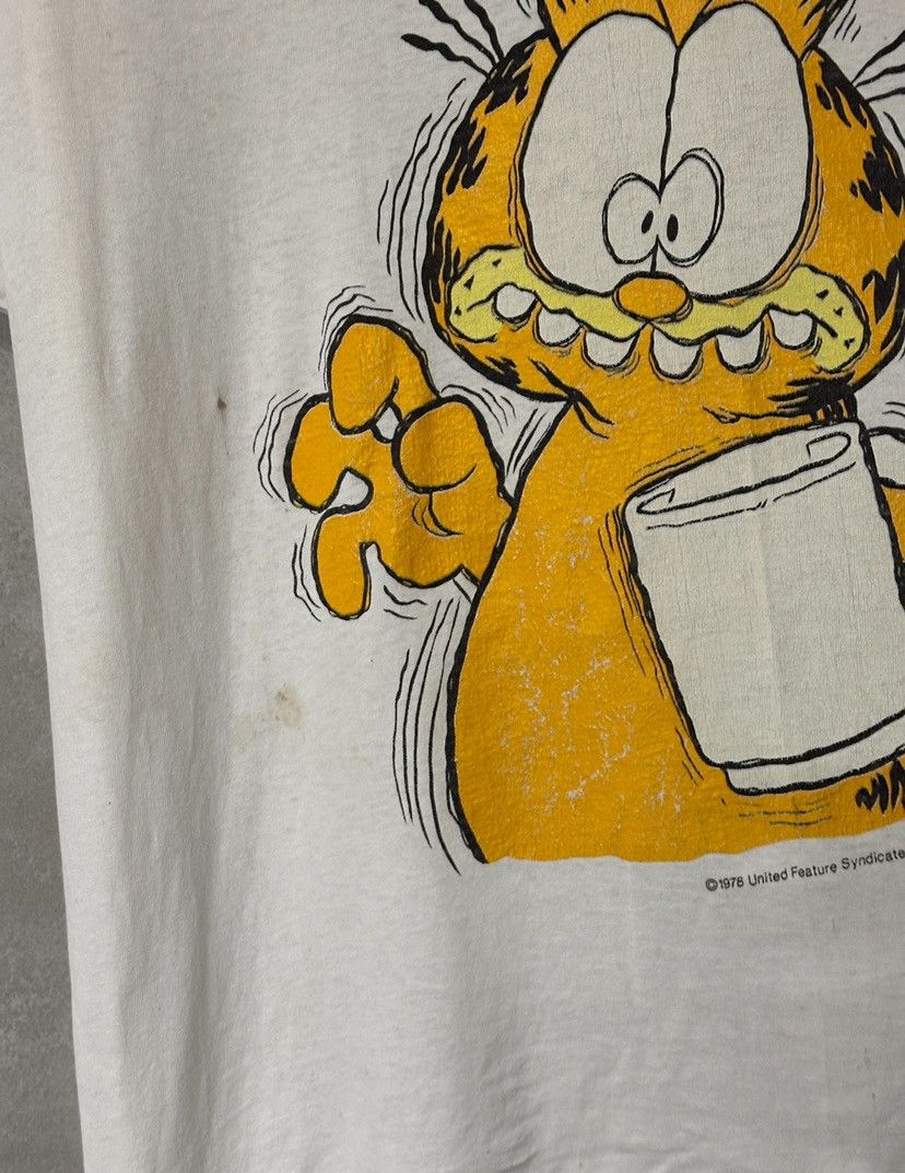 Cartoon Network × Vintage 1978 70s Garfield coffee tshirt Size US XL / EU 56 / 4 - 3 Thumbnail