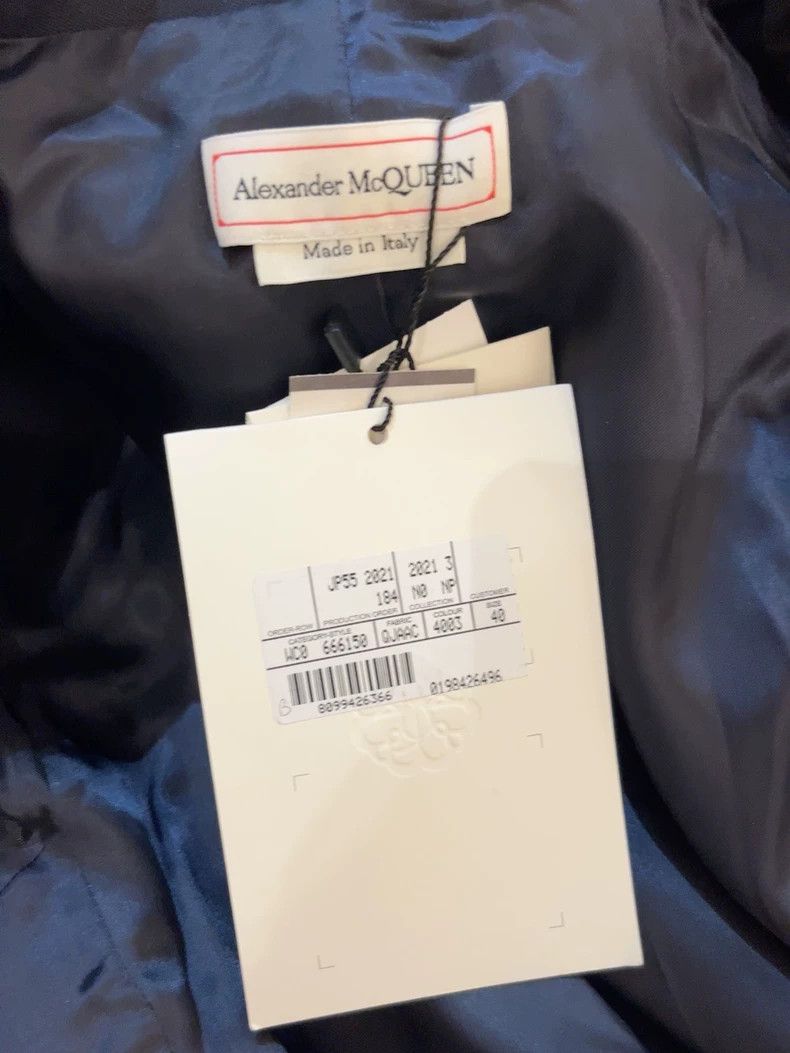 Alexander McQueen Alexander McQUEEN size 40 Double - breasted 100% wool suit Size L / US 10 / IT 46 - 6 Thumbnail