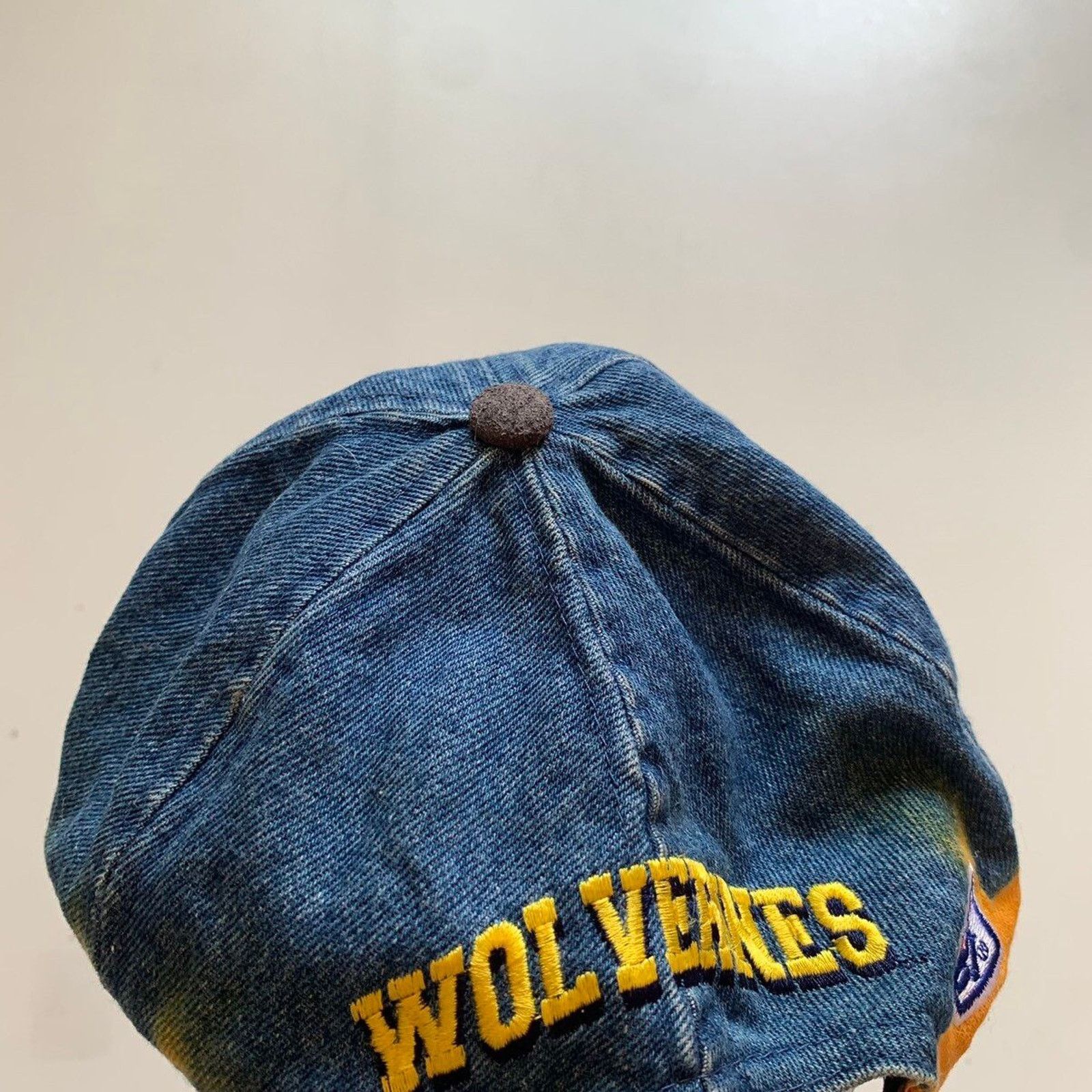 NCAA × The Game × Vintage Vintage 90s Michigan Wolverines NCAA The Game Strap Back Hat Size ONE SIZE - 4 Thumbnail