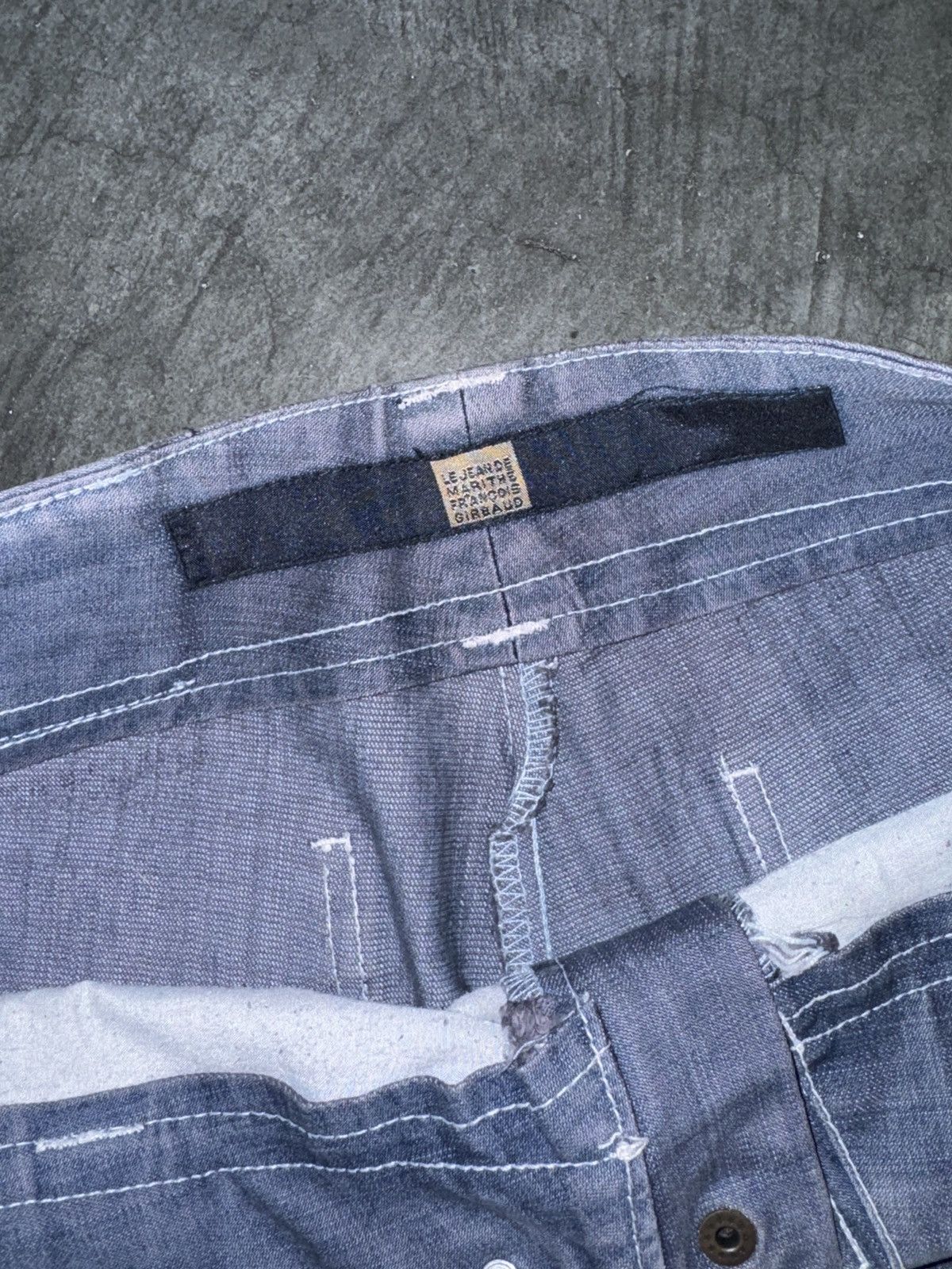Marithe + Francois Girbaud Marithe Francois Girbaud denim Size US 33 - 6 Thumbnail